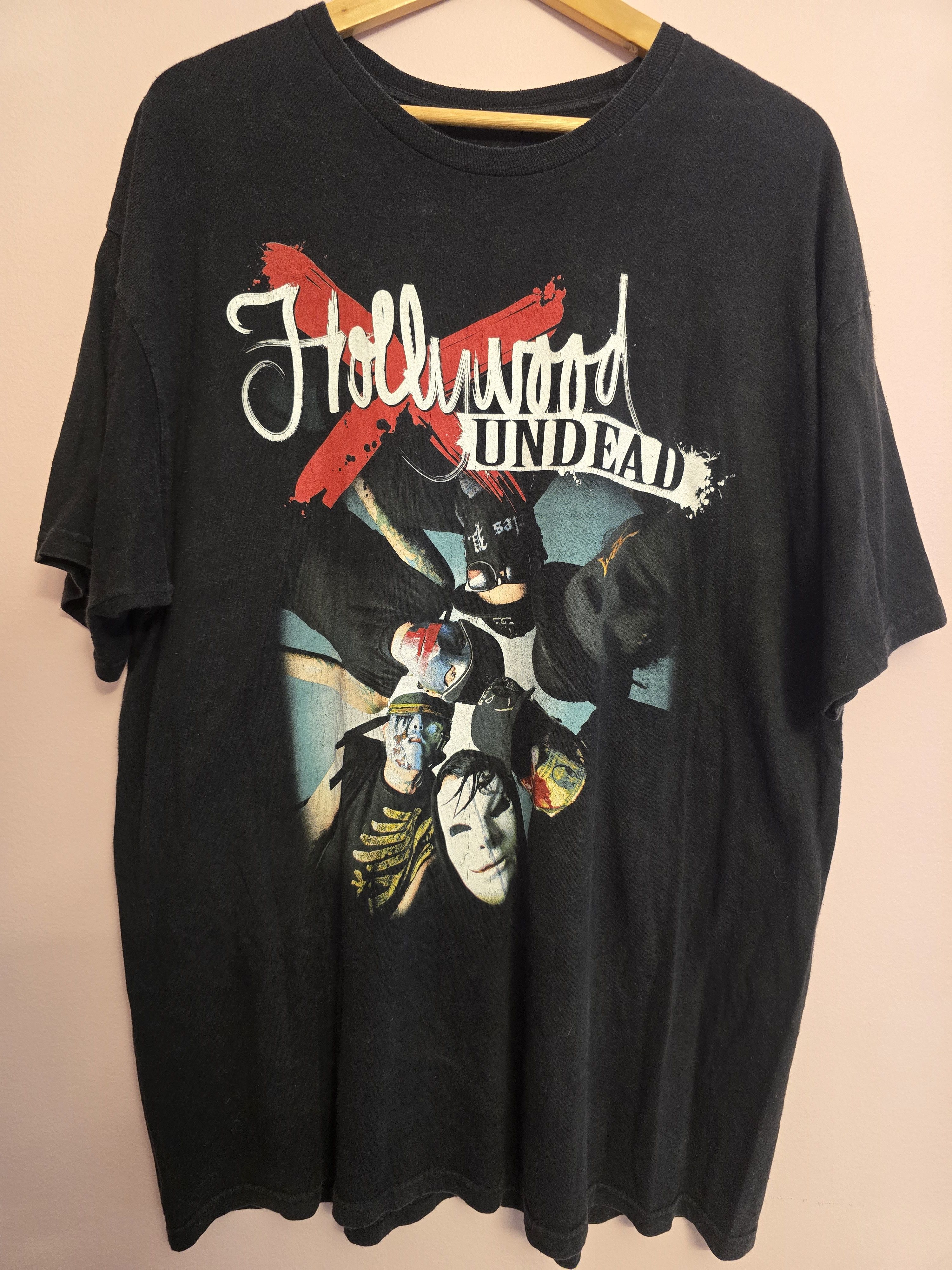Band Tees × Vintage Vintage Hollywood Undead T-Shirt Size US XL / EU 56 / 4 - 1 Preview