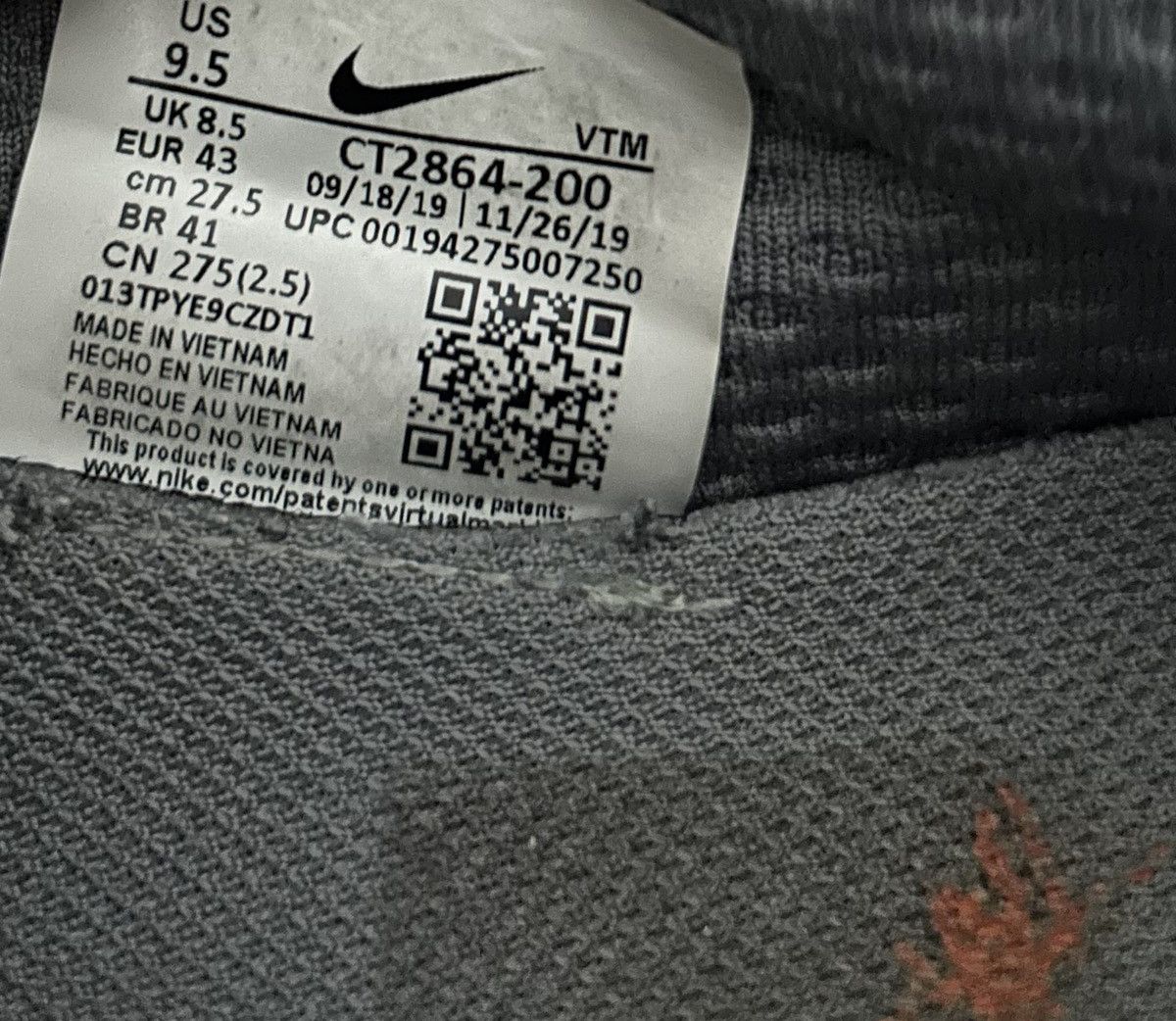 Nike × Travis Scott CT2864-200 Travis Scott Nike Air Max 270 Cactus Trails 8.5UK Size US 8.5 / EU 41-42 - 6 Thumbnail