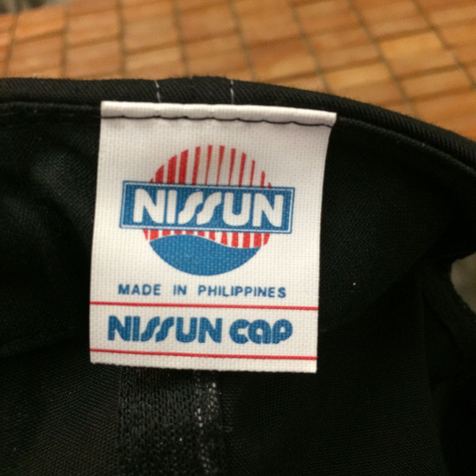 Nissan Vintage blank NASCAR flags Snapback Hat 1990s Size ONE SIZE - 6 Thumbnail