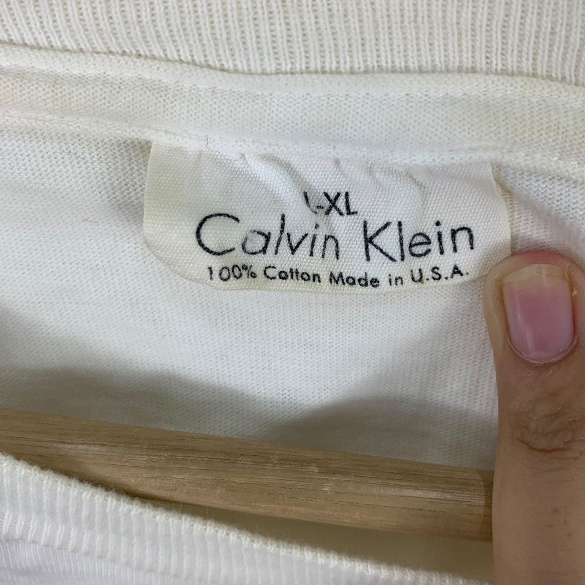 Calvin Klein Vintage 1995 CALVIN KLEIN JEANS Collection Trash Tee Shirt Size XL / US 12-14 / IT 48-50 - 5 Thumbnail