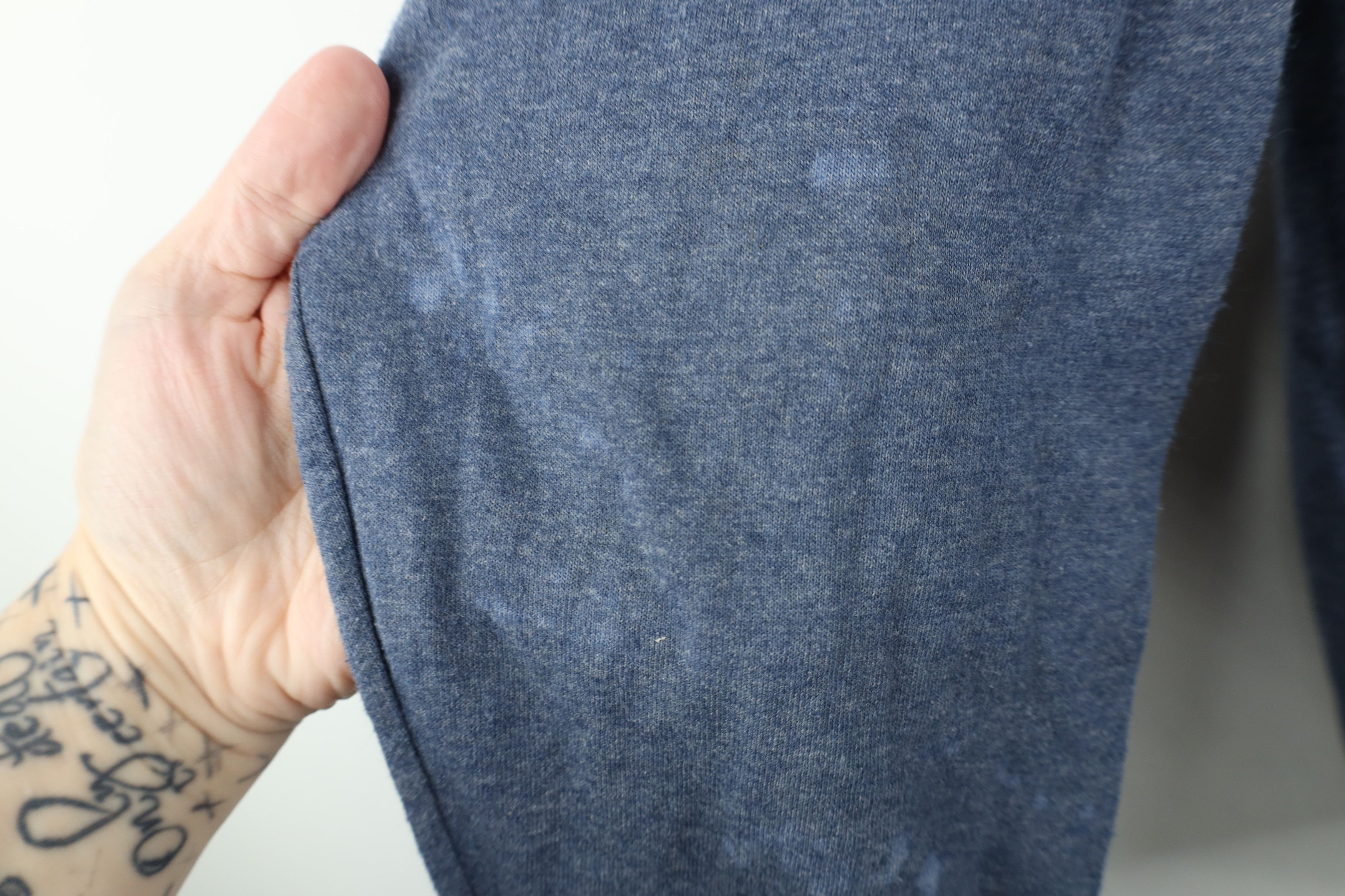 Vintage Vintage 90s Streetwear Blank Long Sleeve Henley T-Shirt Size US L / EU 52-54 / 3 - 5 Thumbnail