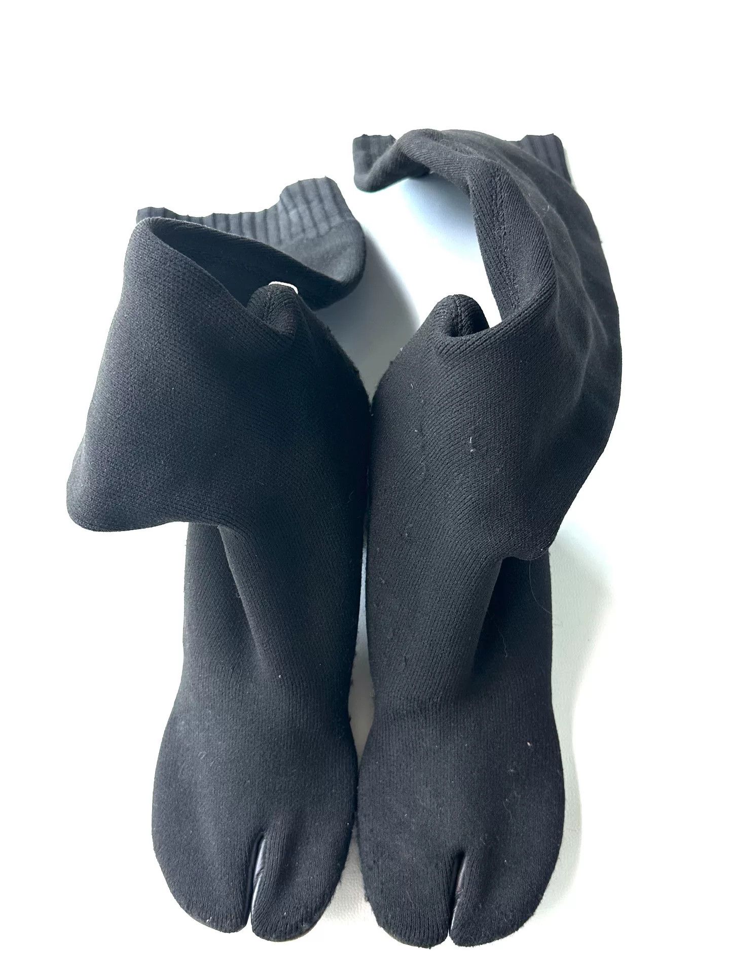 Maison Margiela Maison Margiela Velvet Diamond Block Heel Boots Size US 7 / IT 37 - 1 Thumbnail