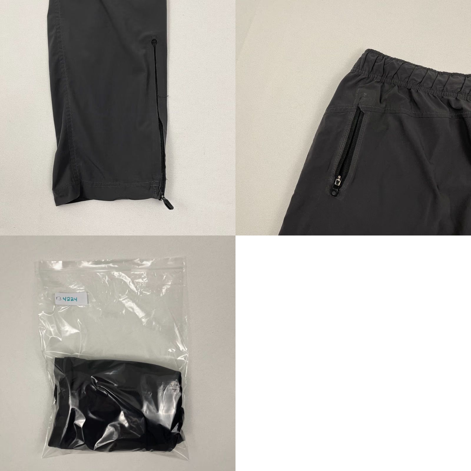 Lululemon Lululemon Mens Large Pants x 31" Dark Gray Active Workout Training Gym Stretch Regular Classic Inseam 31" Gray Sports Athleisure Size US 33 - 8 Thumbnail
