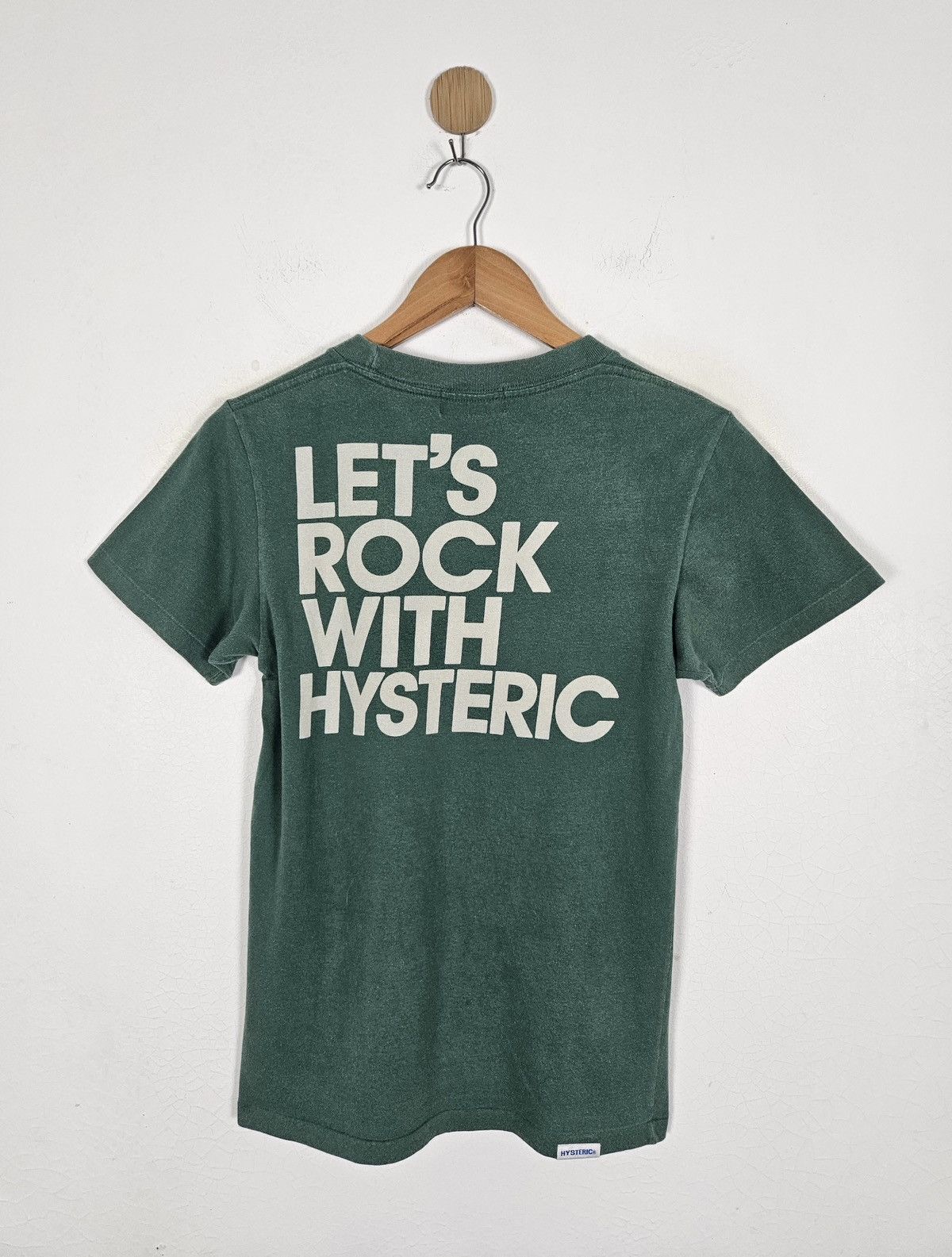 Hysteric Glamour Hysteric Glamour Let’s Rock With Hysteric shirt Size US S / EU 44-46 / 1 - 2 Thumbnail