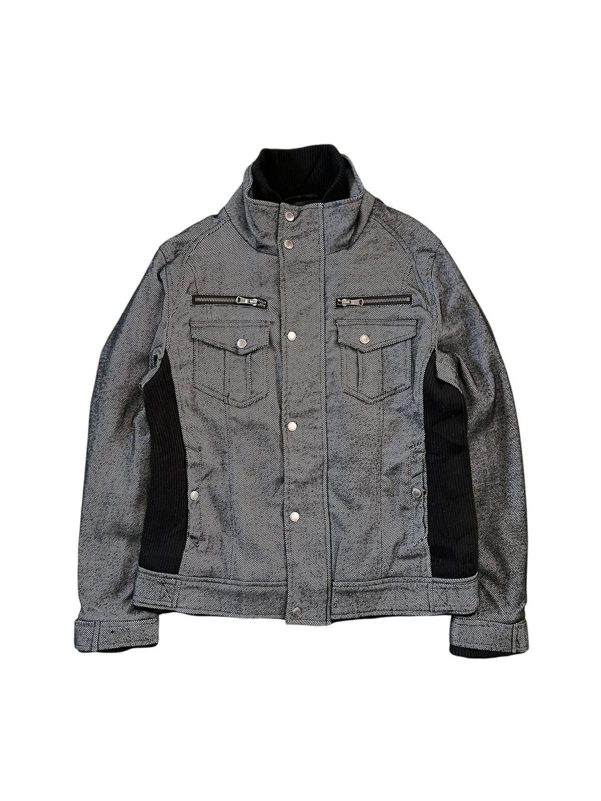 semanticdesign 2000s Semantic Design Hybrid Biker Jacket Size US M / EU 48-50 / 2 - 2 Thumbnail