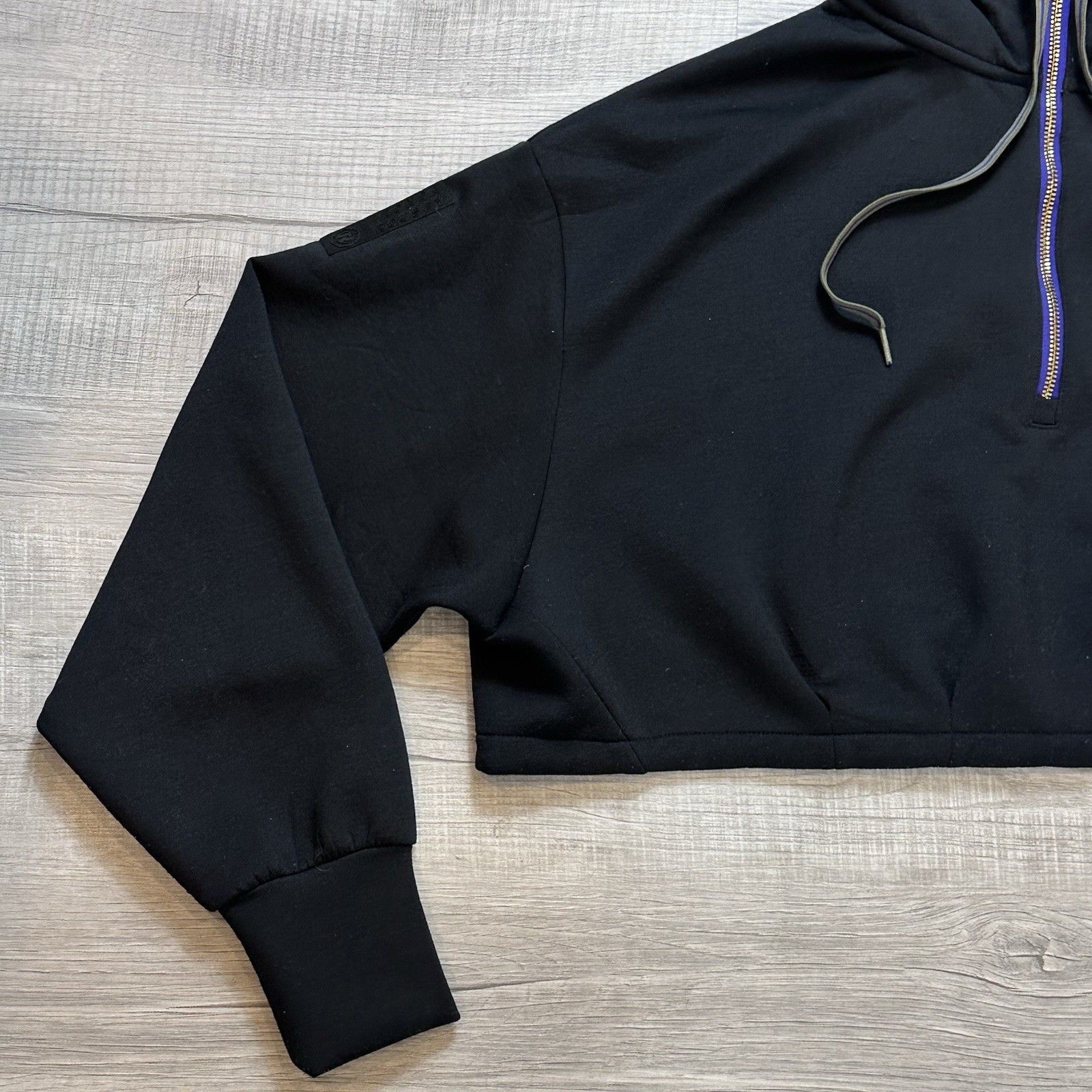 Mizuno Mizuno Reputation Ronda Rousey Cropped Hoodie 1/4 Zip Medium Size M / US 6-8 / IT 42-44 - 2 Thumbnail