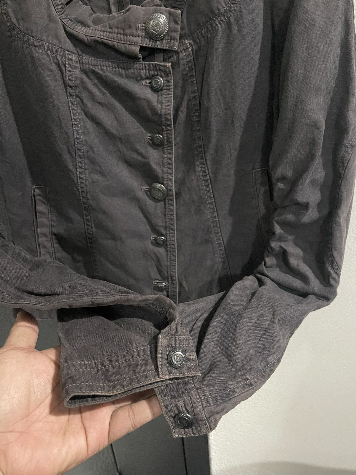 Marithe + Francois Girbaud Vintage Marithe Francois Girbaud Avant Garde Jacket Size XS / US 0-2 / IT 36-38 - 12 Thumbnail