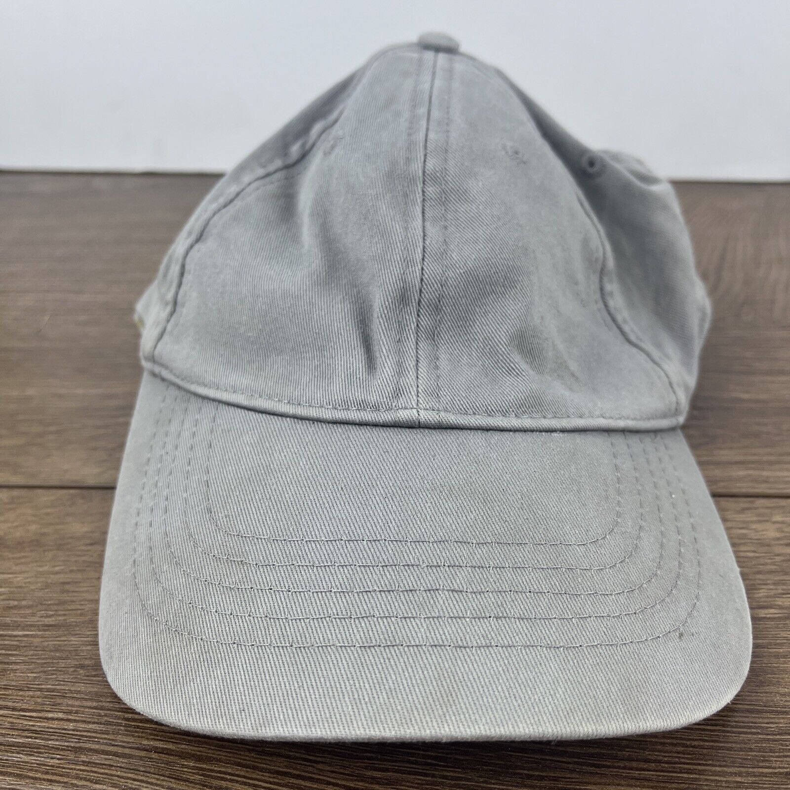 Other Gray Baseball Cap Hat Adjustable Adult Size Gray Hat Cap Size ONE SIZE - 2 Thumbnail