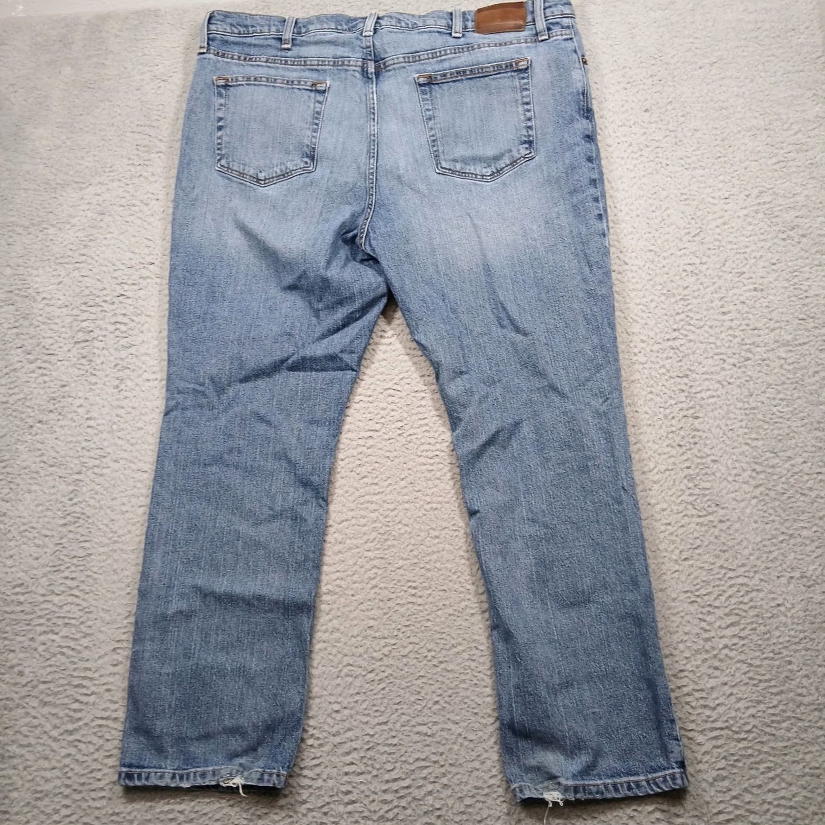 Vintage Tommy Jeans Mens 40x30 Light Wash Denim Jeans Classic Straight Fit Bootcut Size US 40 / EU 56 - 3 Thumbnail