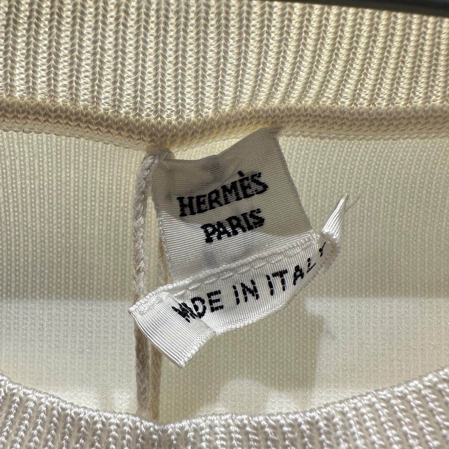 Hermes Hermes feb410 solid knit vest 34 viscose Size XS / US 0-2 / IT 36-38 - 3 Thumbnail