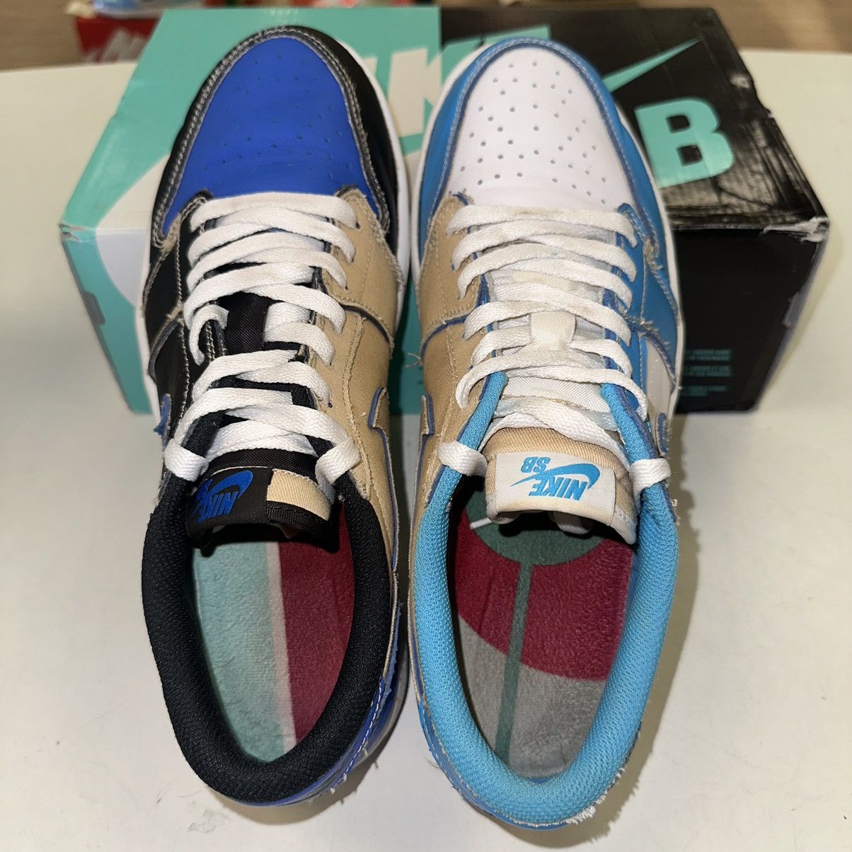 Size Air Jordan SB Low Desert Ore Lance Mountain Blue