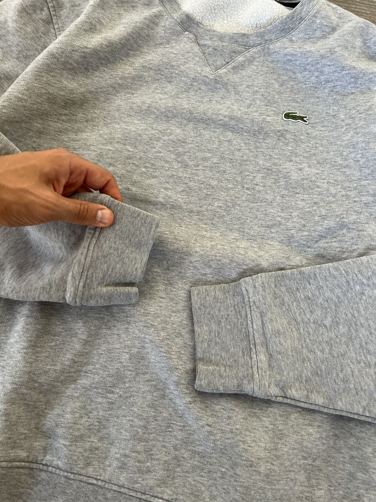 Lacoste Lacoste Sport Casual Fit Crewneck Grey Sweatshirt Size US XL / EU 56 / 4 - 21 Thumbnail