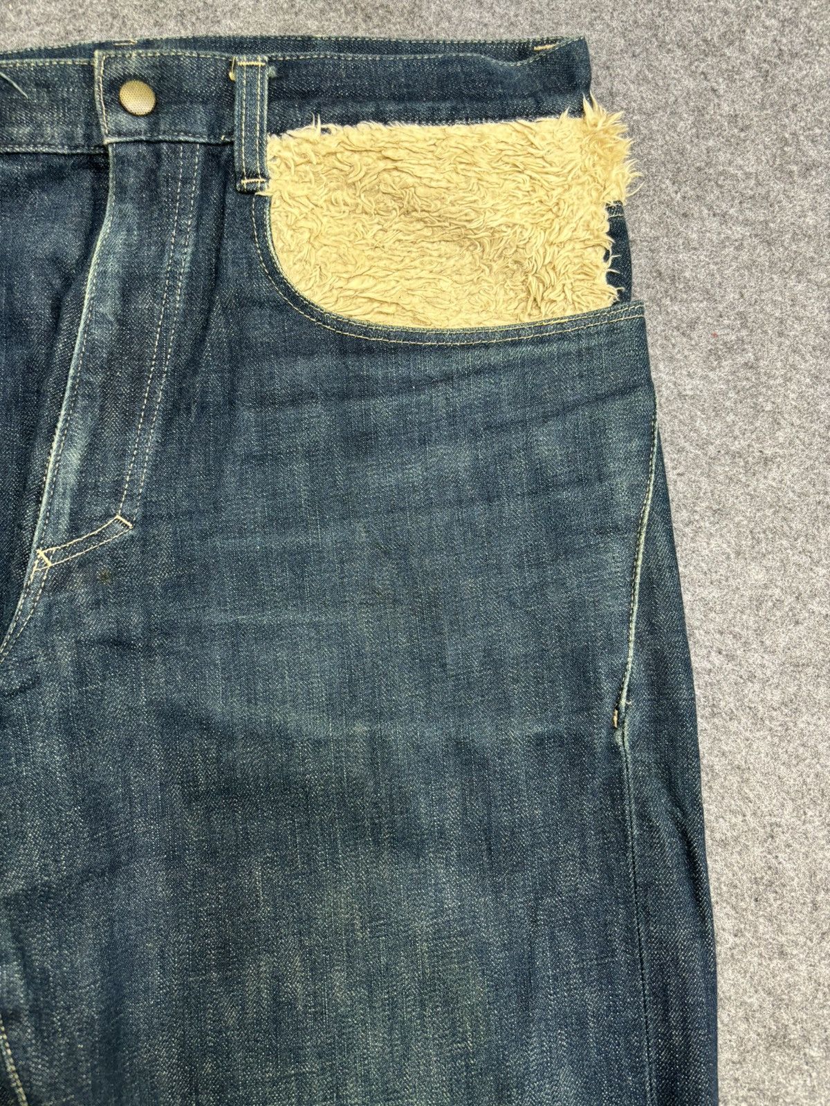 Japanese Brand 💥BAGGY💥DOARAT Japan Two Tones BAGGY Denim F556 Size US 32 / EU 48 - 5 Thumbnail