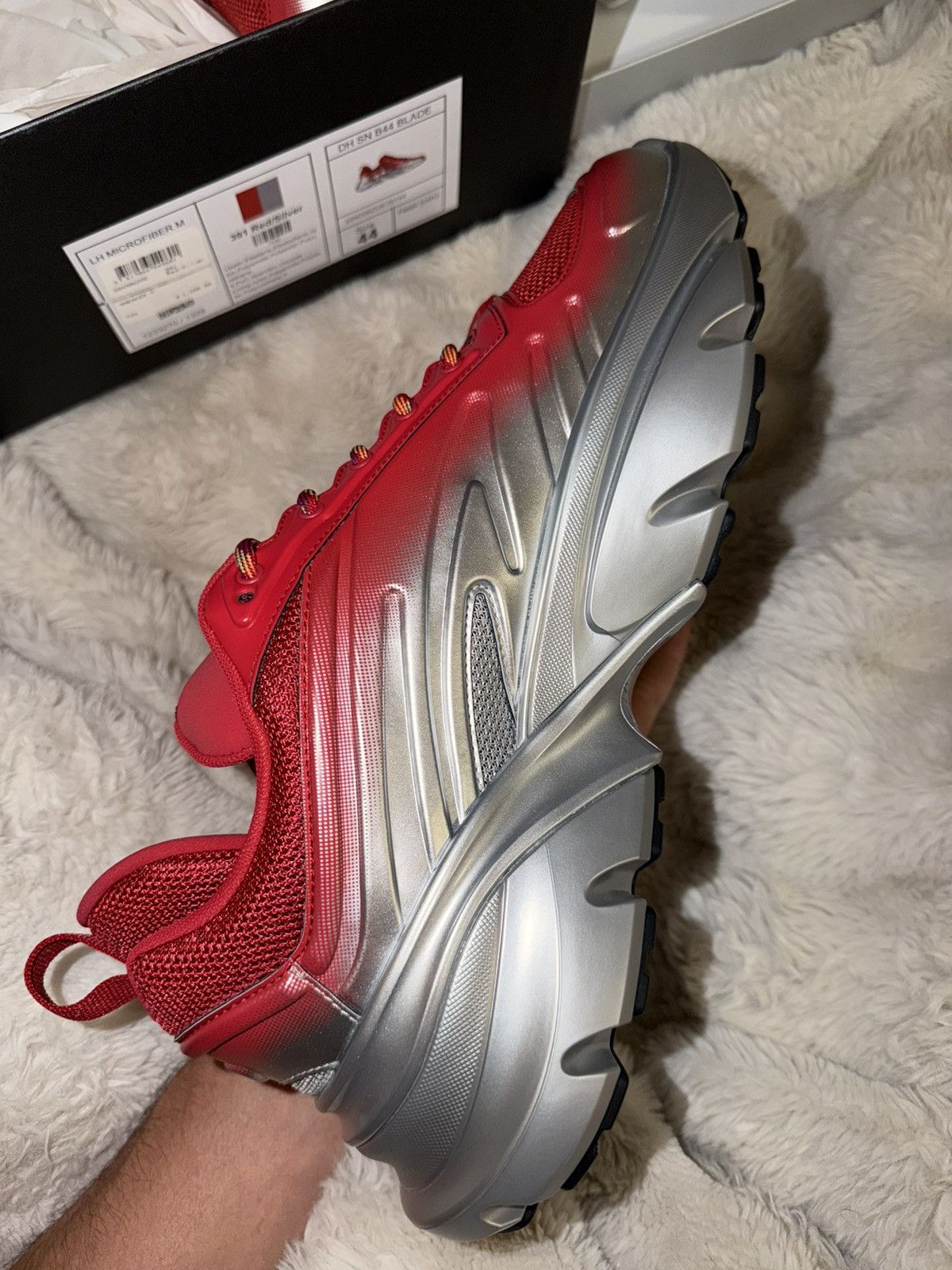 Dior Brand new Dior x Lewis Hamilton B44 Blade Sneakers. Size US 10 / EU 43 - 4 Thumbnail