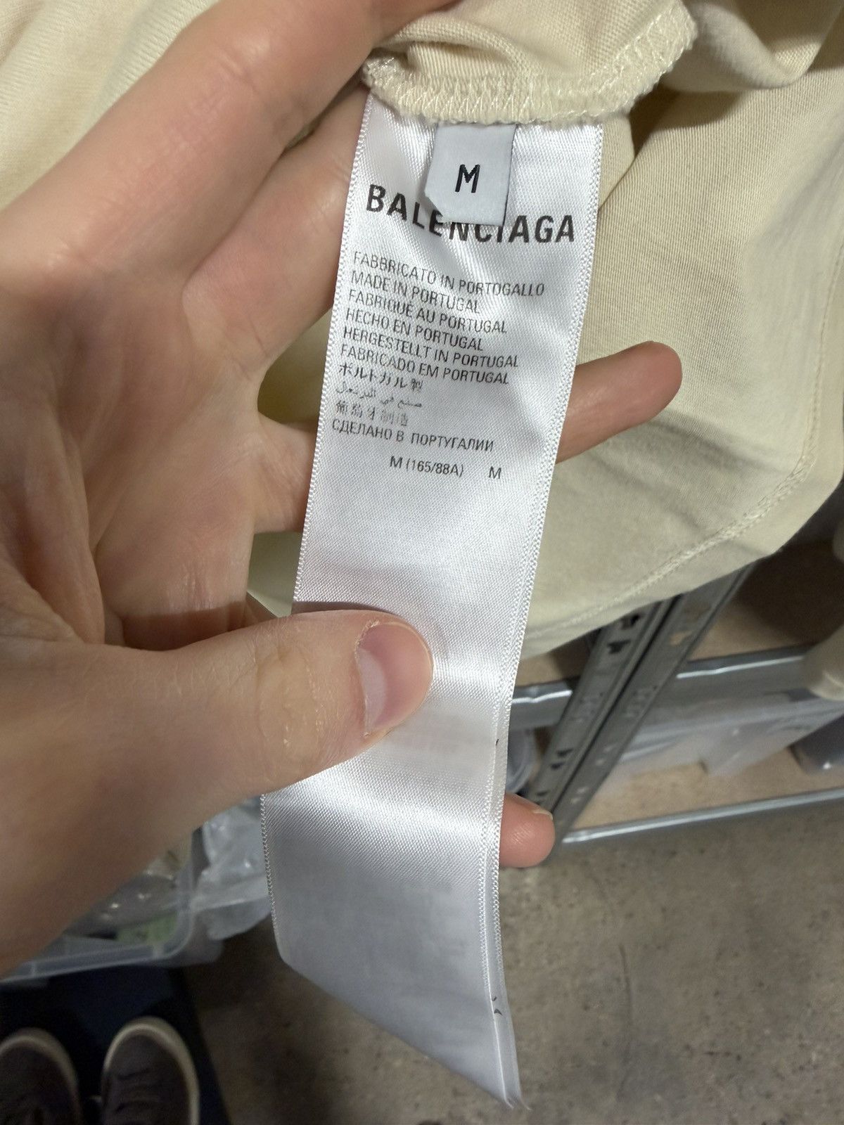 Balenciaga Balenciaga Long Embroidery T-Shirt NEW 850$ Size US L / EU 52-54 / 3 - 6 Thumbnail