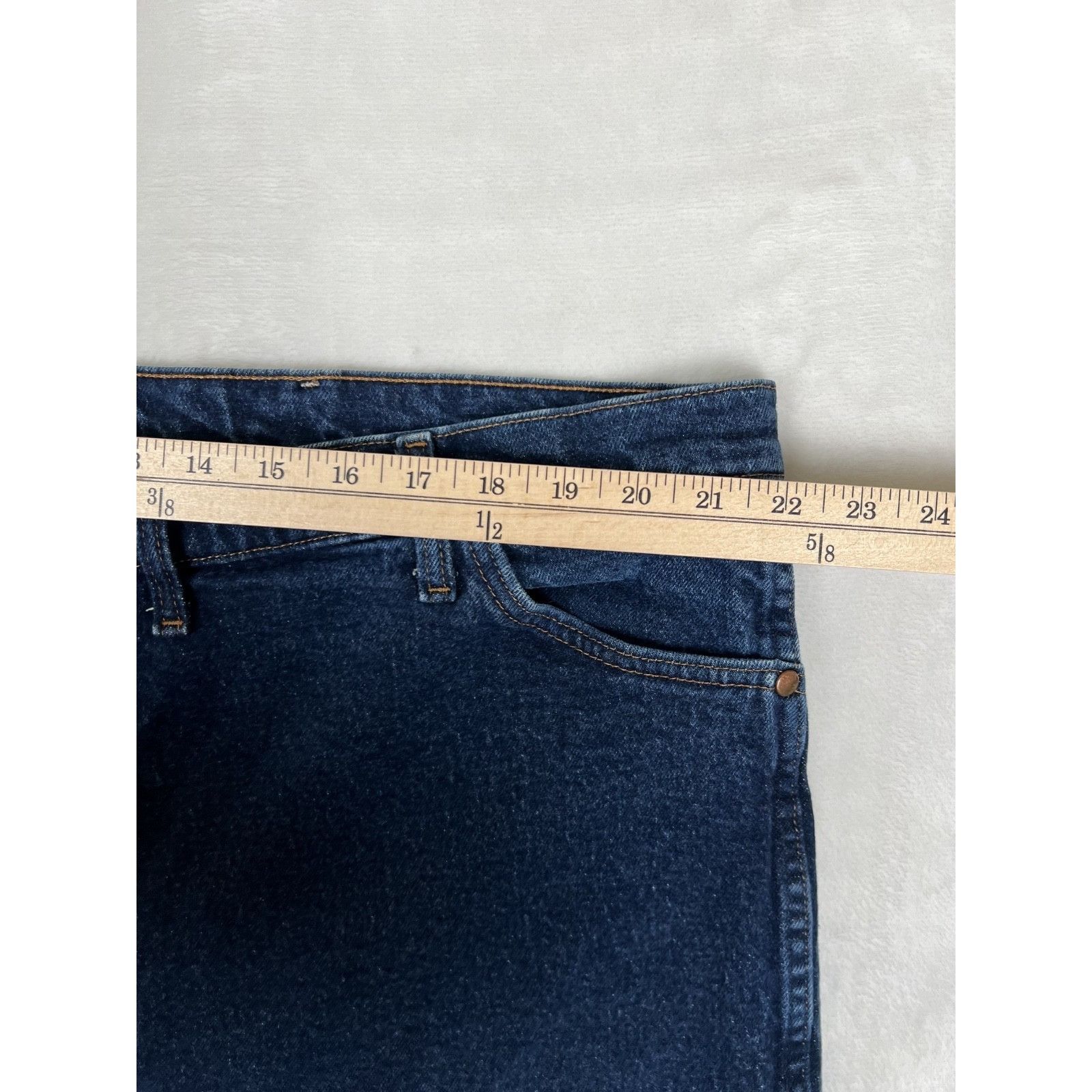 Wrangler Vintage Wrangler Regular Fit Cowboy Blue Denim Jeans Men's S Size US 44 / EU 60 - 4 Thumbnail