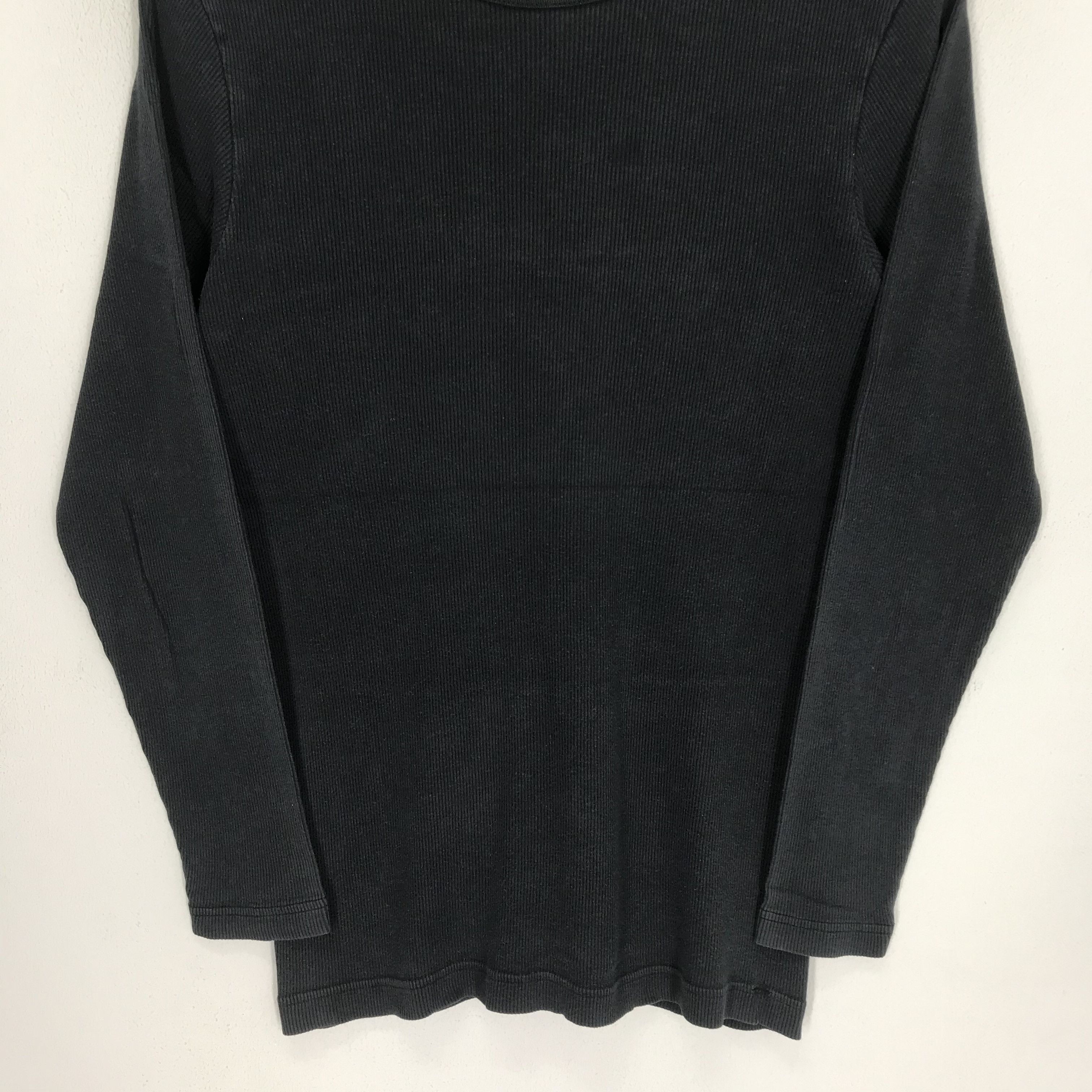 Helmut Lang Vintage Helmut Lang Stretchable Plain Long Sleeve T shirt Size US S / EU 44-46 / 1 - 5 Thumbnail