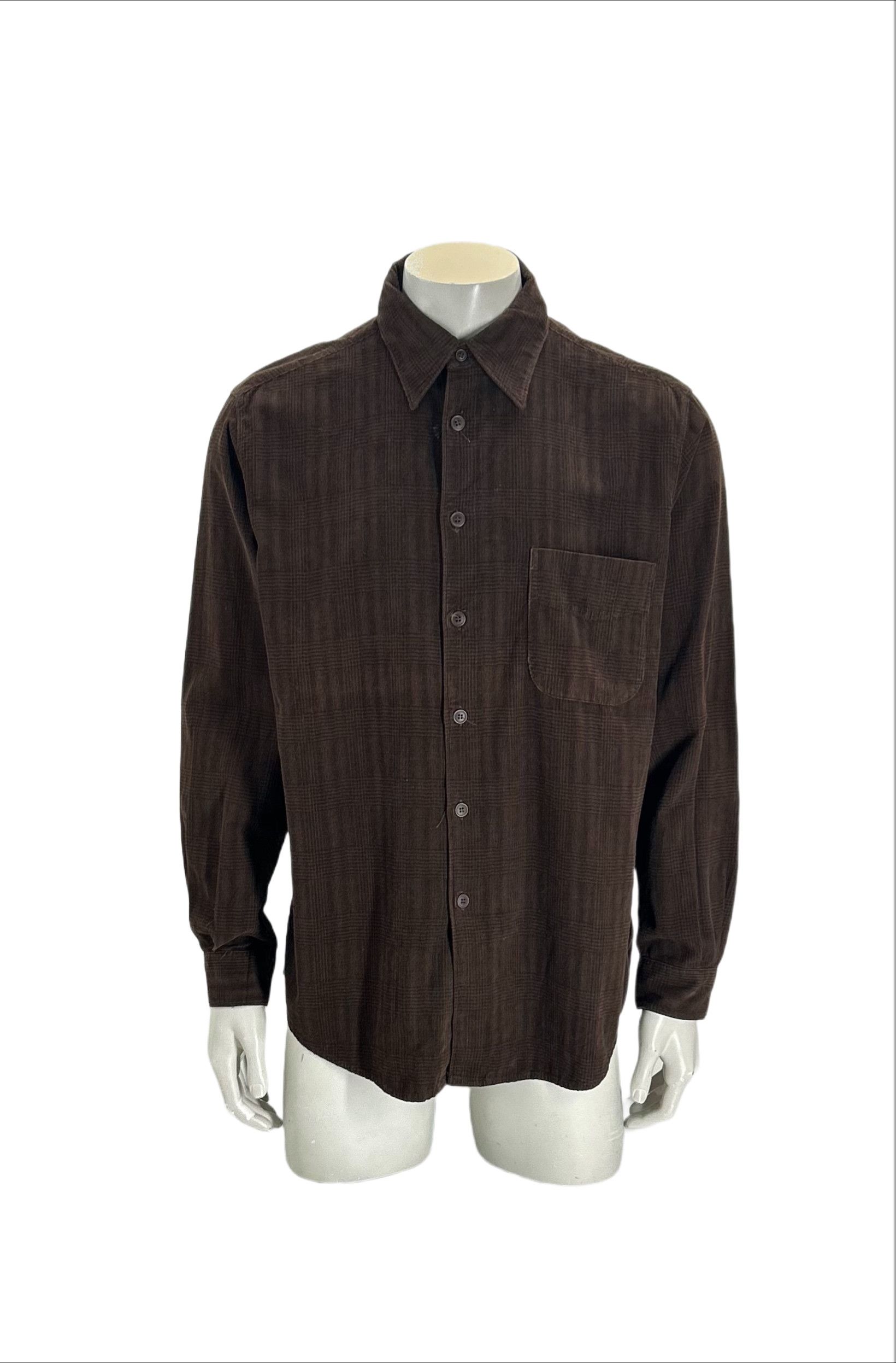 CP Company Brown P.o.W Check Shirt
