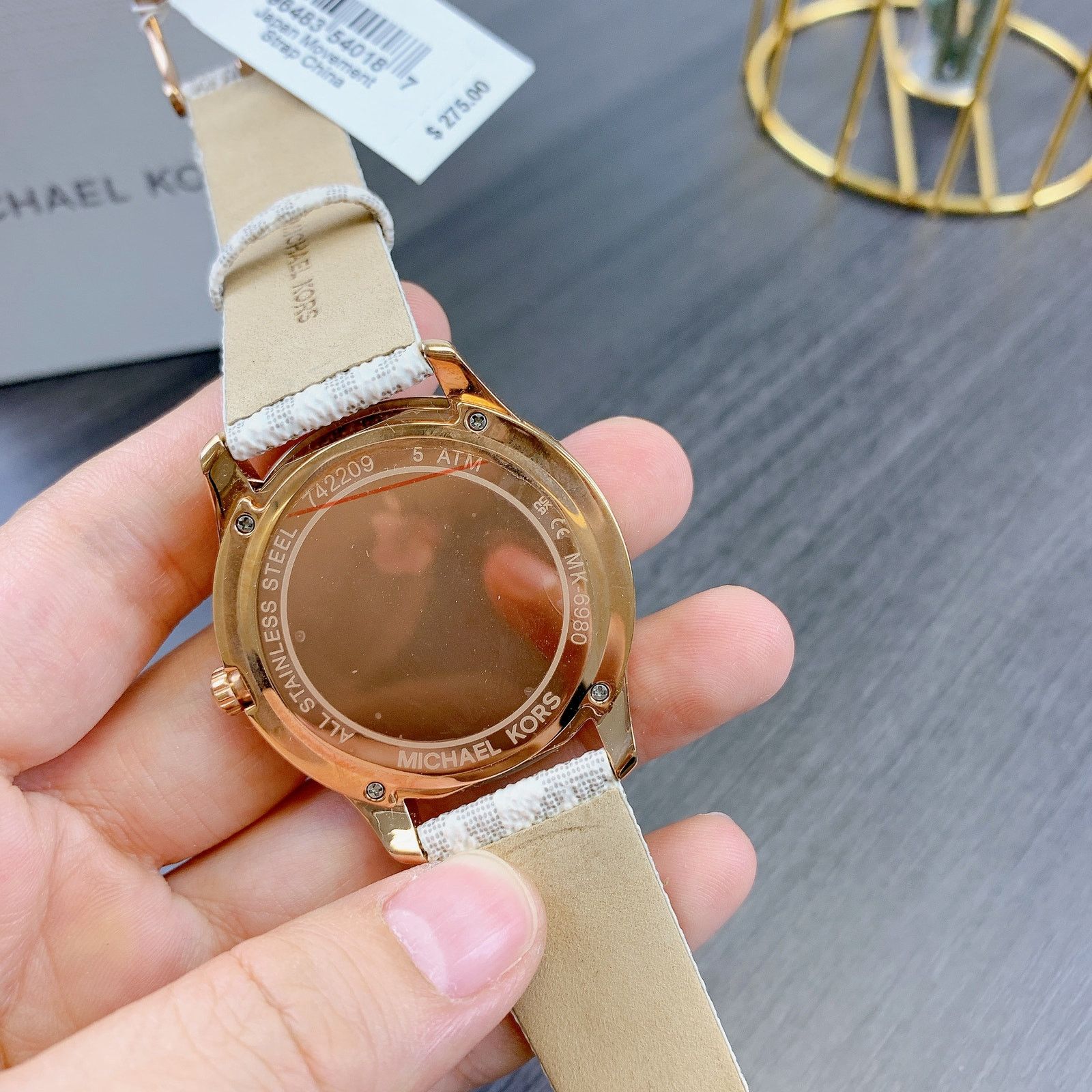 Michael Kors Michael Kors MK6980 runway quartz rose dial ladies watch Size ONE SIZE - 5 Thumbnail