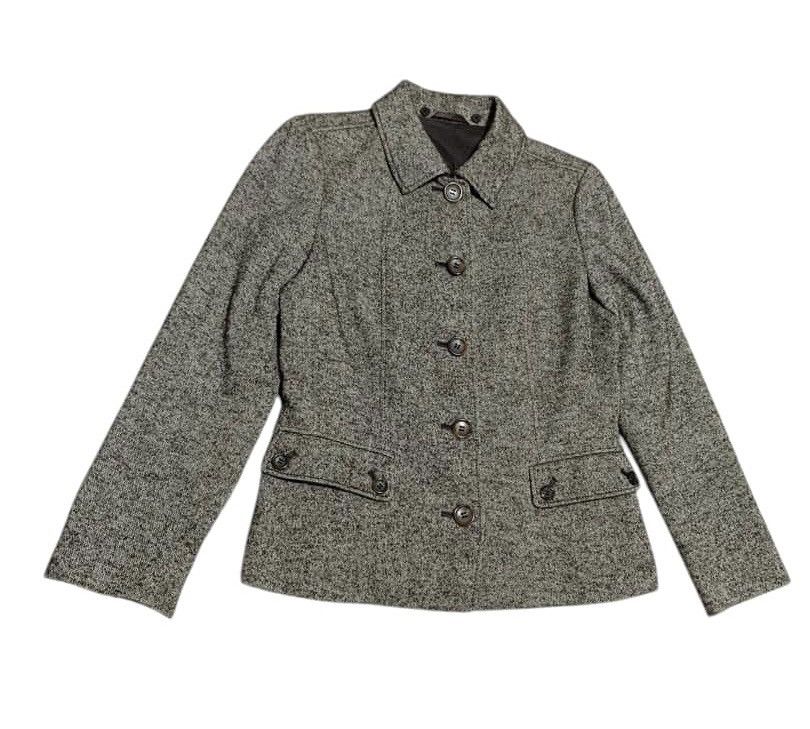 Burberry Vintage Burberry London Wool Jacket Nice Design Size S / US 4 / IT 40 - 2 Thumbnail