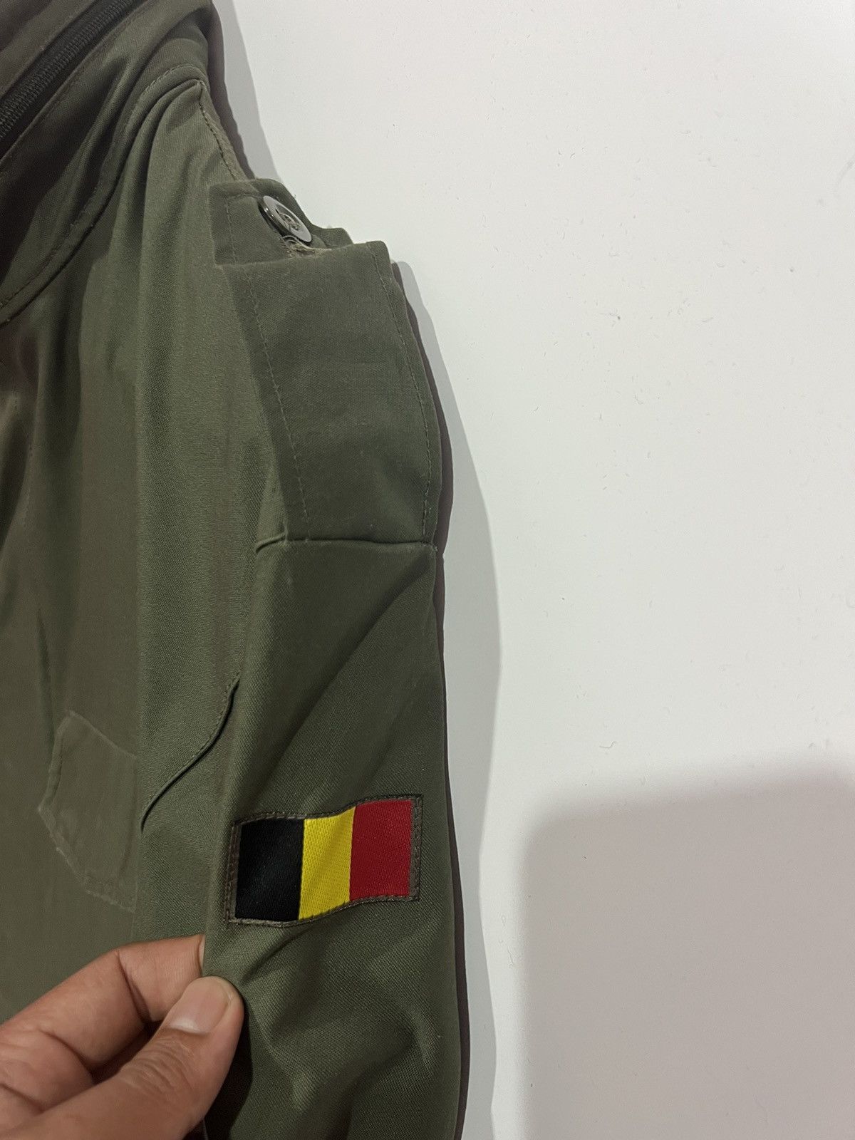 Vintage 🔥 Belgian Army Parka M87 Olive Coat - M Size US M / EU 48-50 / 2 - 8 Thumbnail
