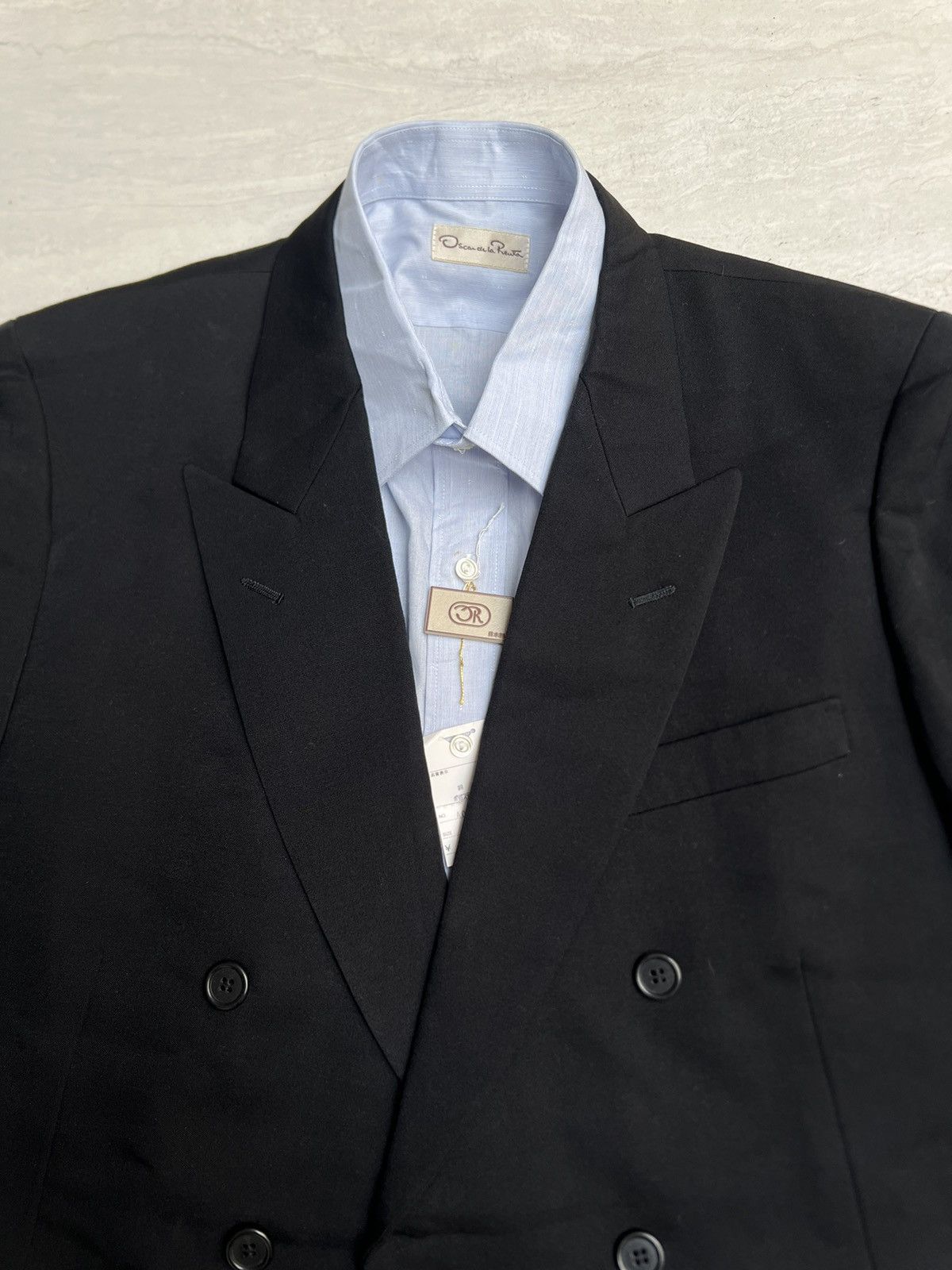 Oscar De La Renta Oscar De La Renta Shirt Suit Size 52L - 3 Thumbnail
