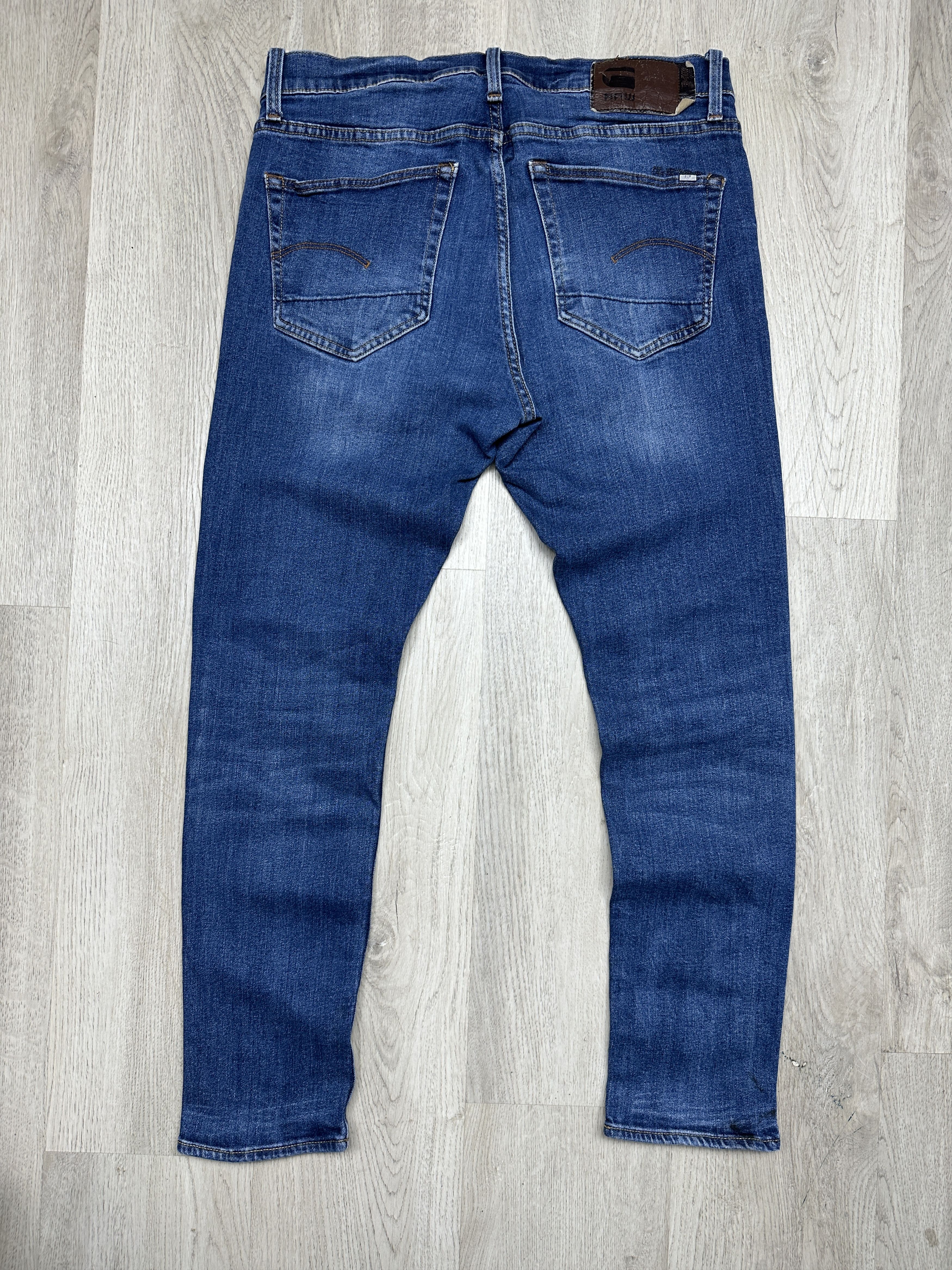 G-Star G Star Raw 3301 Slim Mens Denim Pants Jeans Size US 33 - 6 Thumbnail