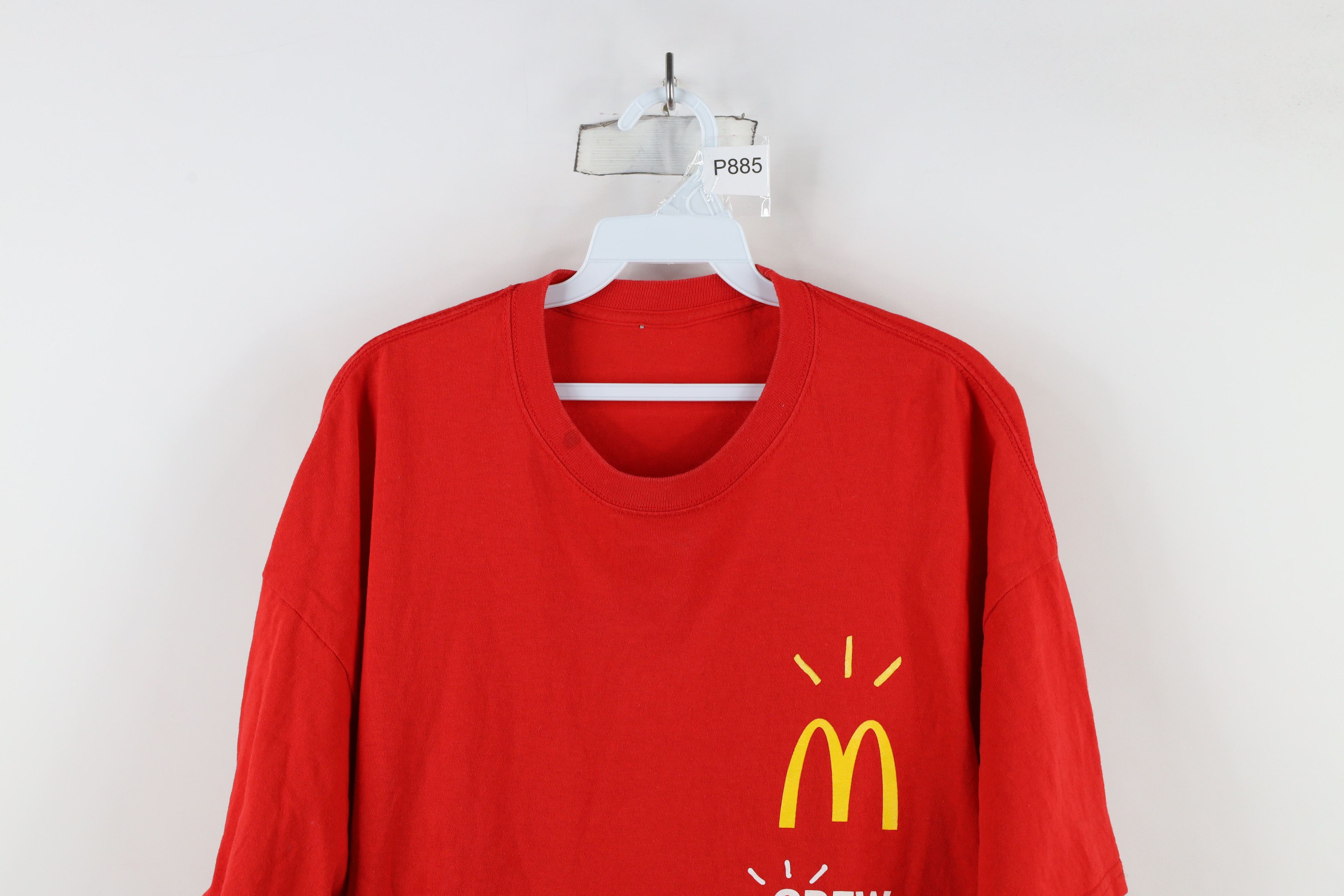 Vintage Streetwear Travis Scott Cactus Jack x McDonalds T-Shirt Red Size US XXL / EU 58 / 5 - 2 Thumbnail