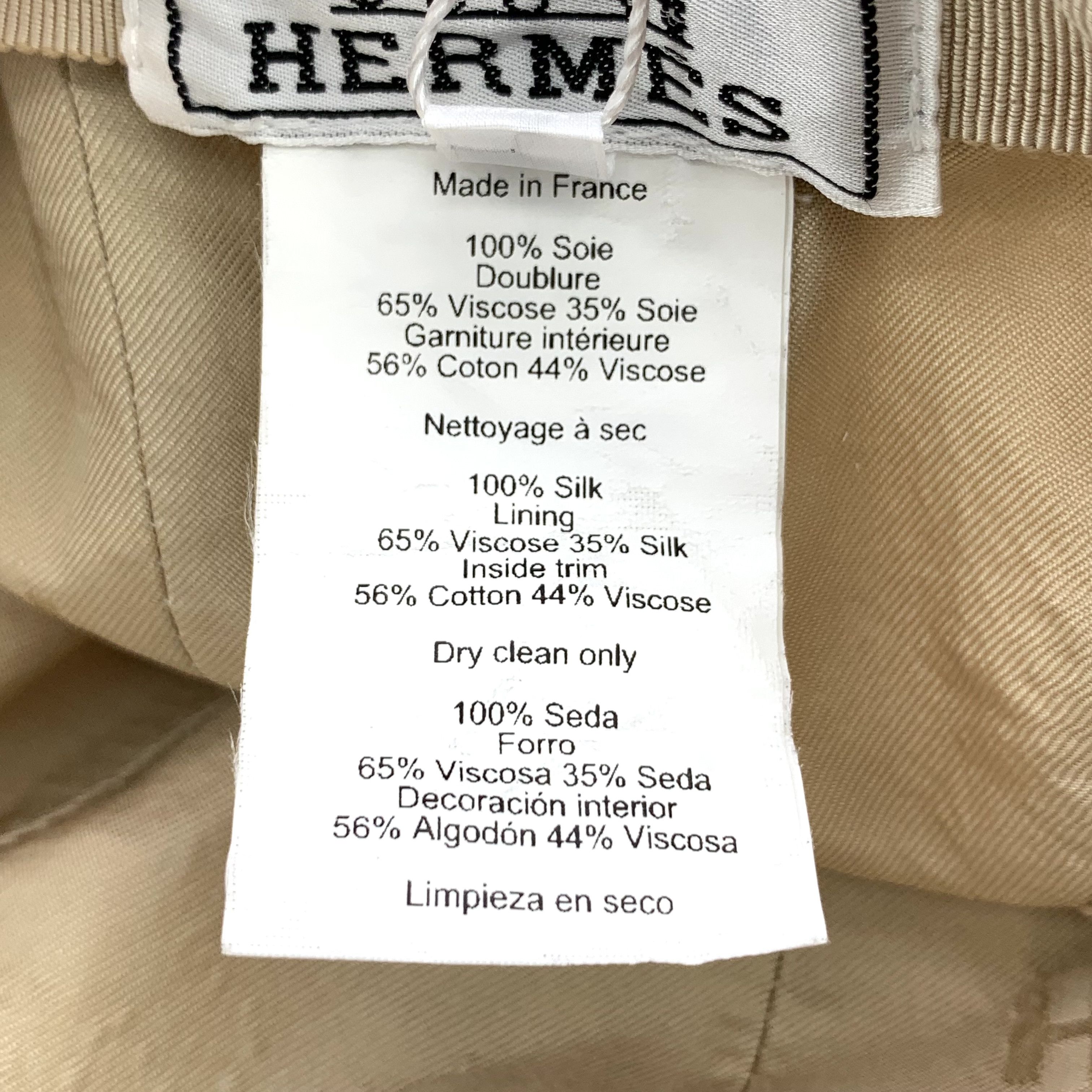 Hermes Hermes Multicolor Floral Silk Baseball Cap (58cm) Size ONE SIZE - 3 Thumbnail
