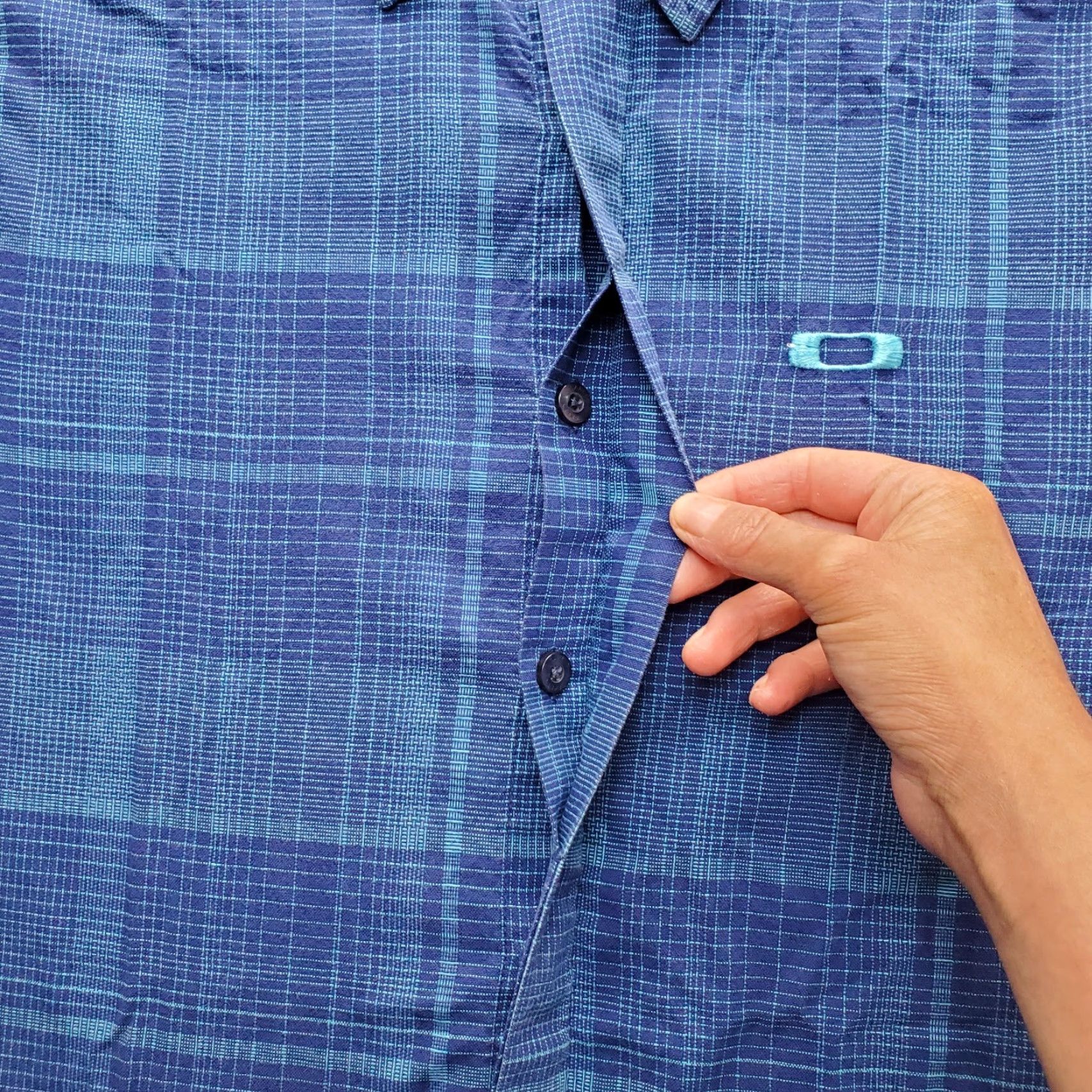 Oakley Oakley Casual Shirt Men M Multicolor Plaid Long Sleeve Collared Button Up Size US M / EU 48-50 / 2 - 6 Thumbnail
