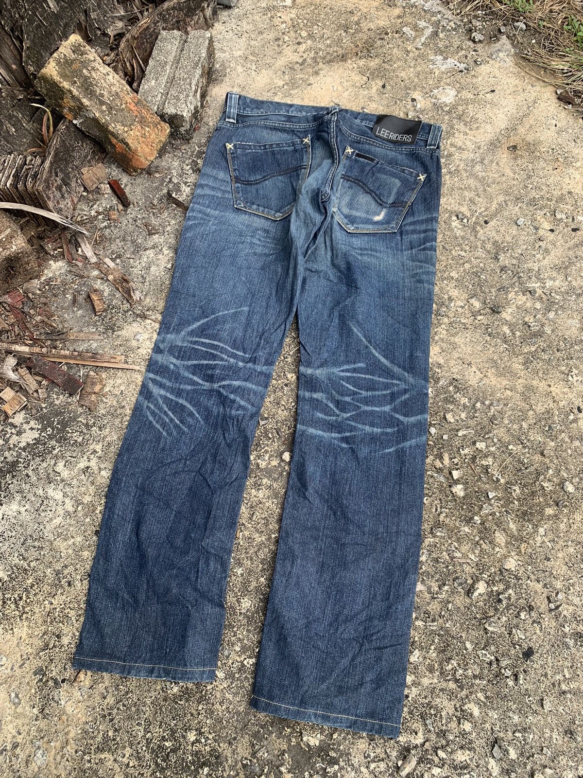 Lee LEE RIDER BLACK PAIR NICE FADED. Size US 32 / EU 48 - 8 Thumbnail