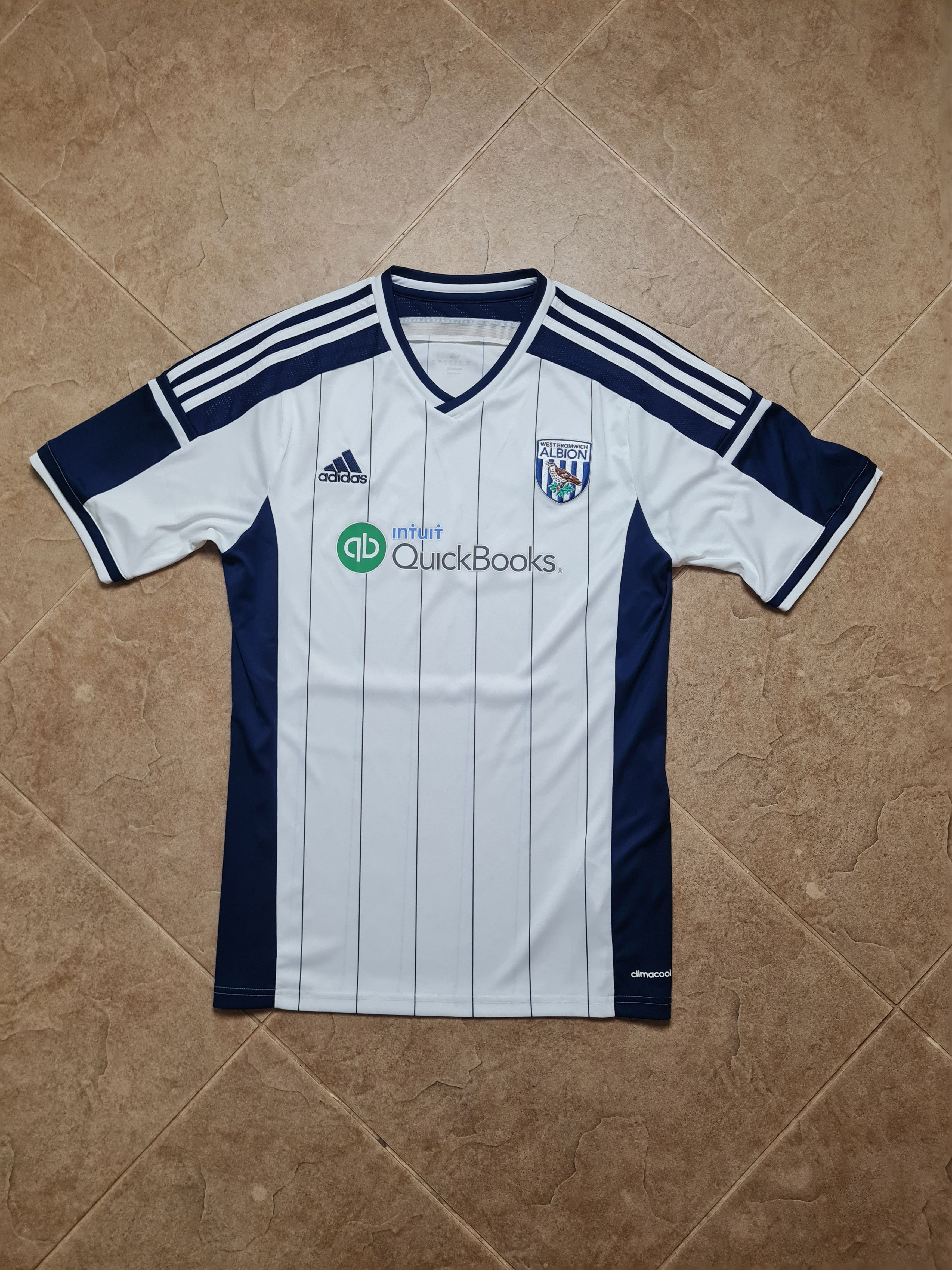 Adidas Jersey Adidas West Bromwich Albion WBA 2014-15 Soccer Shirt Size US L / EU 52-54 / 3 - 1 Thumbnail