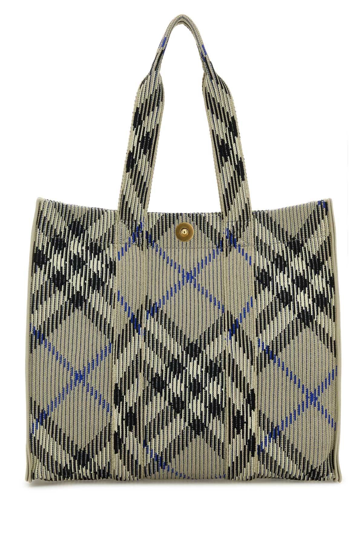 Burberry Ll Md Knit Tote Ch4 Size ONE SIZE - 1 Thumbnail