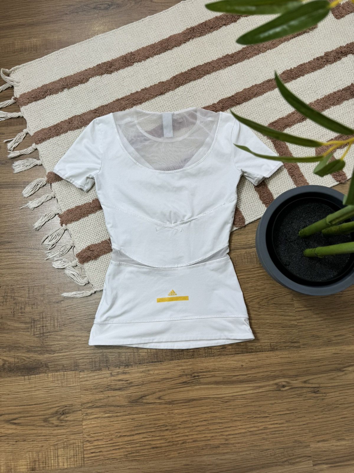 Adidas × Stella McCartney ADIDAS x STELLA MCCARTNEY SKINI T-SHIRT Size XXS / US 00 / IT 34 - 2 Thumbnail