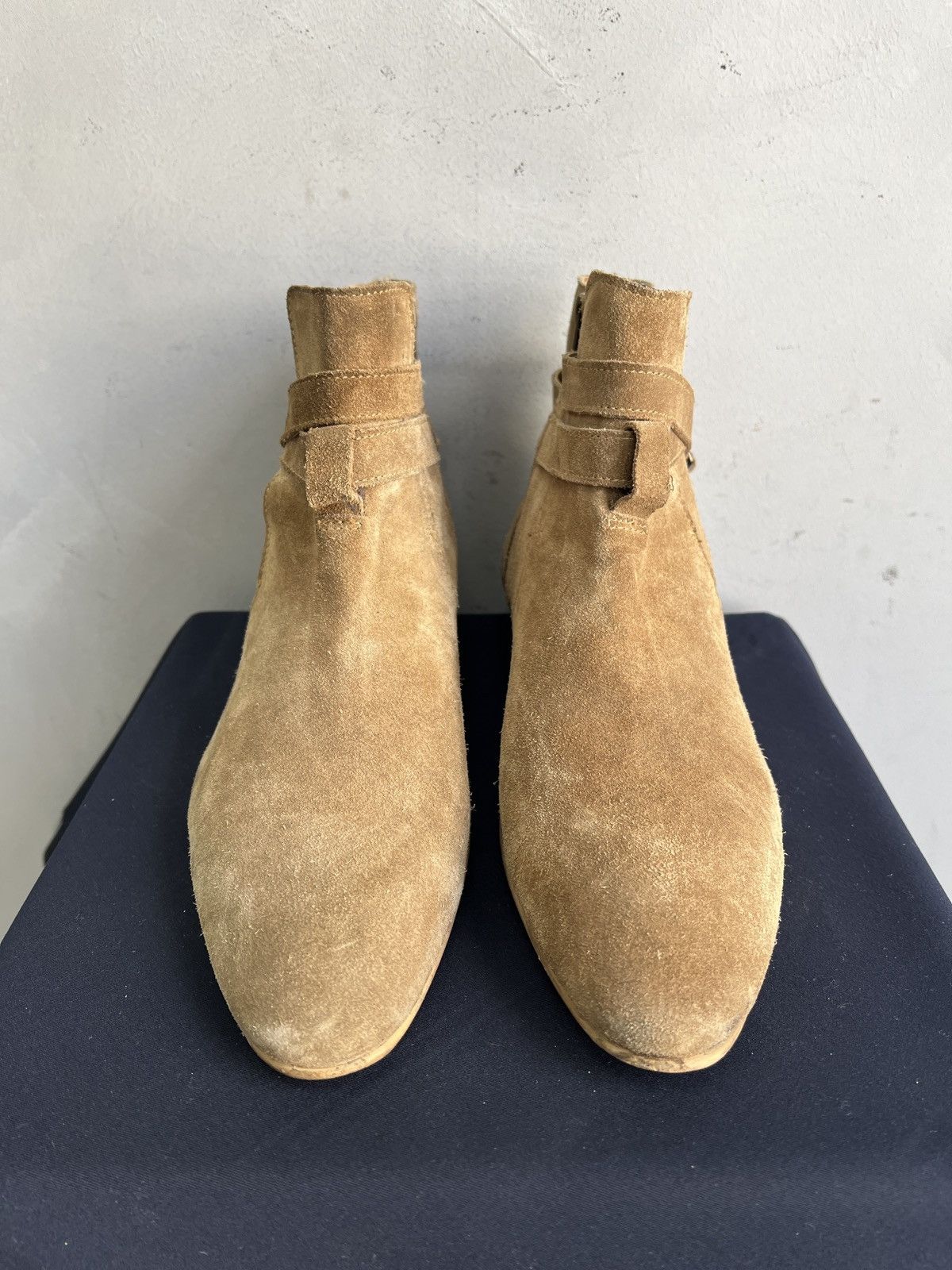 Western Rise Guidi style suede ankle moto boots avant garde y2k Size US 9 / EU 42 - 5 Thumbnail