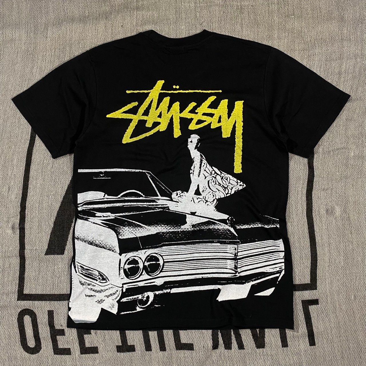 Stussy STUSSY BEAT CRAZY TEE • MEDIUM Size US M / EU 48-50 / 2 - 1 Thumbnail