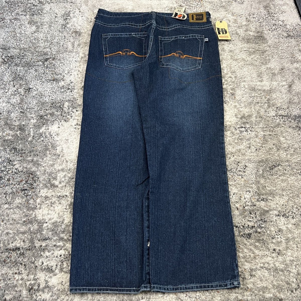 JNCO × Japanese Brand × Vintage Crazy Vintage y2k igniton baggy wide leg unique jeans Size US 38 / EU 54 - 1 Thumbnail