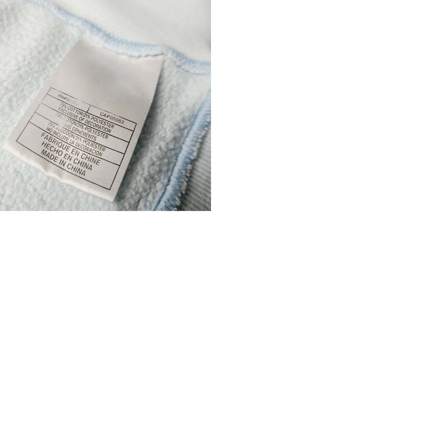 Nike Nike Sportswear Full Zip Sweatshirt Hooded Sky Blue Large Womens, Zip, Long Sleeve, Pockets, Logo, Regular Fit Size L / US 10 / IT 46 - 9 Thumbnail