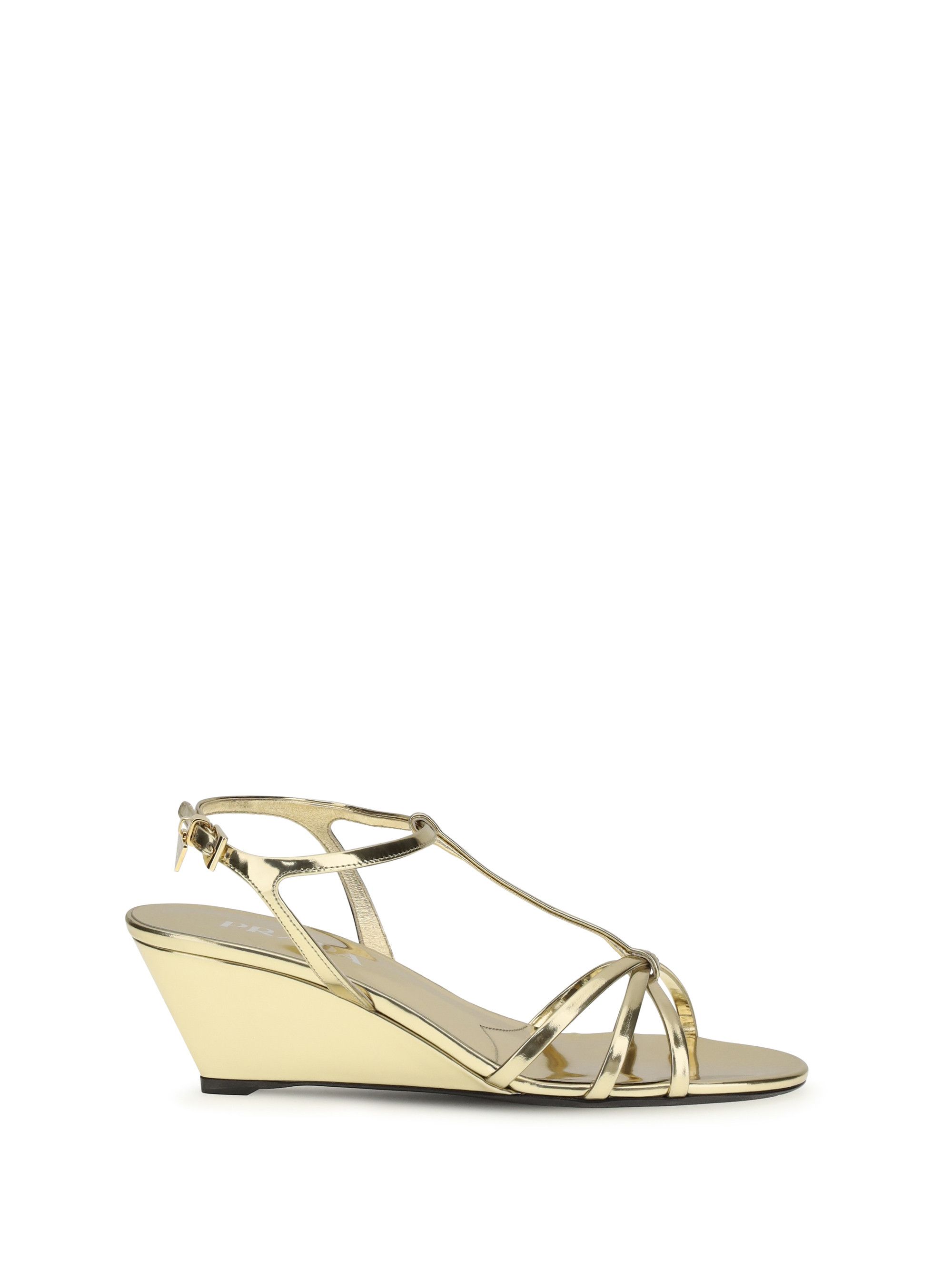 Prada Wedge Sandals Size US 8 / IT 38 - 1 Thumbnail