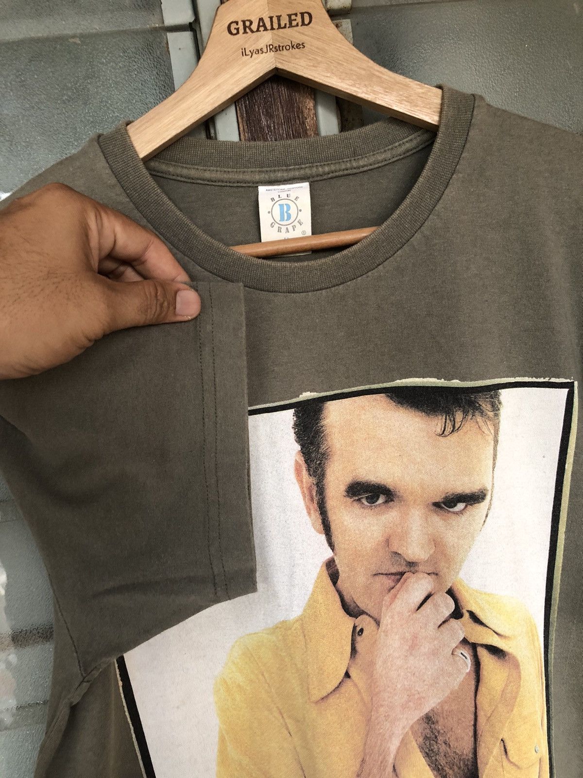 Morrissey Vintage 90's Morrissey Tour Band Tee Size US M / EU 48-50 / 2 - 6 Thumbnail
