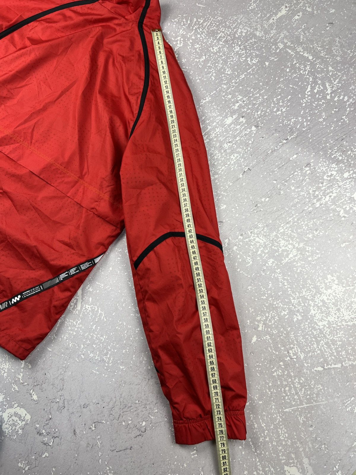 Nike Vintage Y2K Nike Air Track Top Wind Nylon Jacket Mens S Red Size US S / EU 44-46 / 1 - 10 Thumbnail