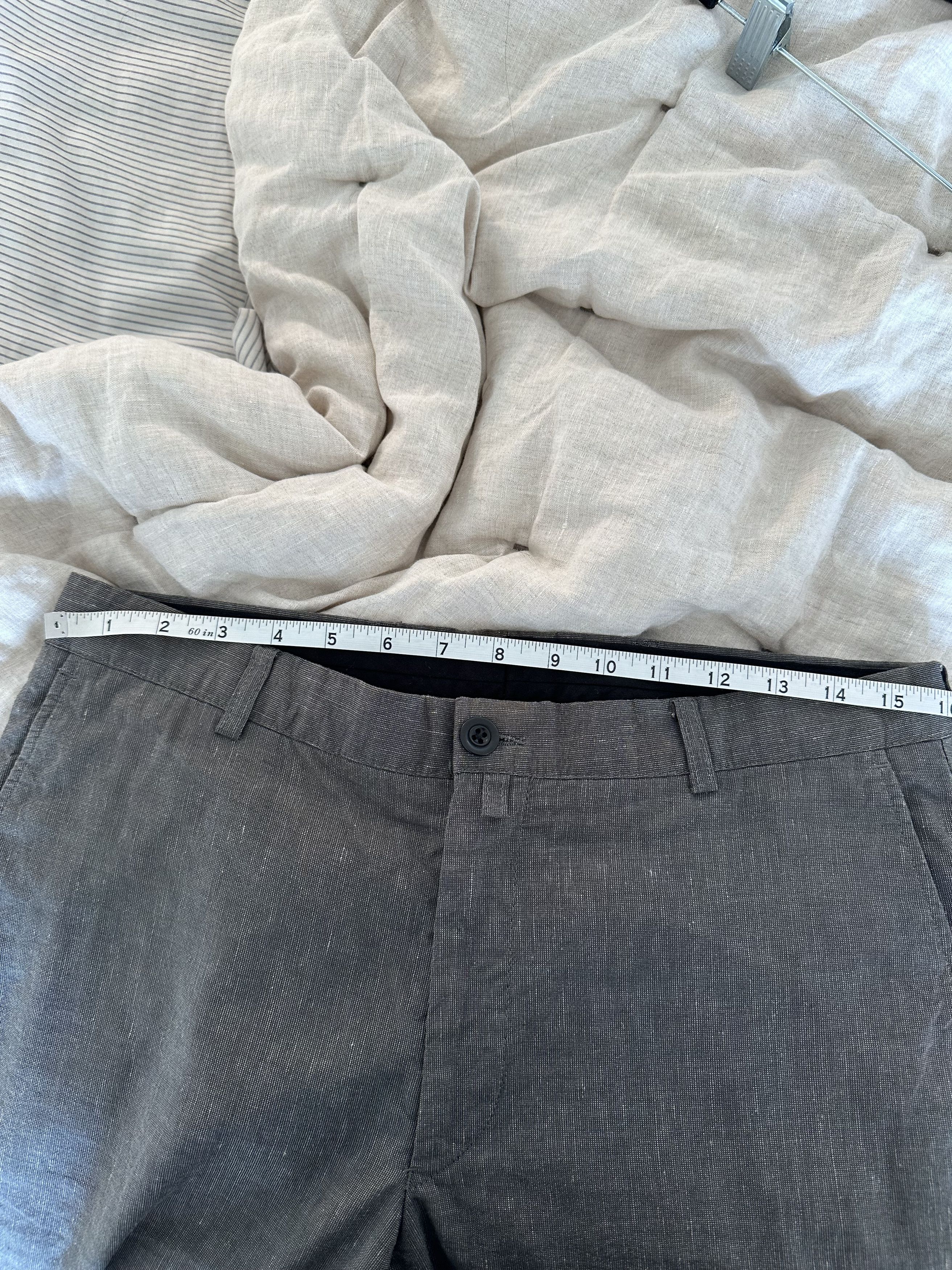 Dries Van Noten Dries Van Noten Linen/Cotton Blend Trousers Size 32 - 5 Thumbnail
