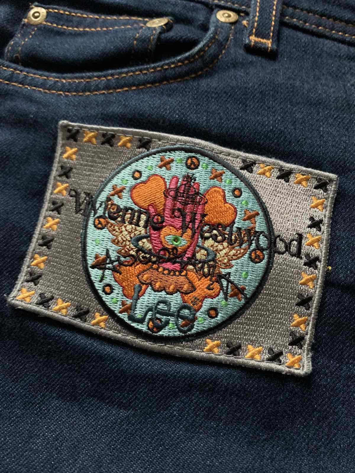 Lee × Vivienne Westwood 🔥 Lee x Vivienne Westwood Blue Jeans Size 27" / US 4 / IT 40 - 3 Thumbnail