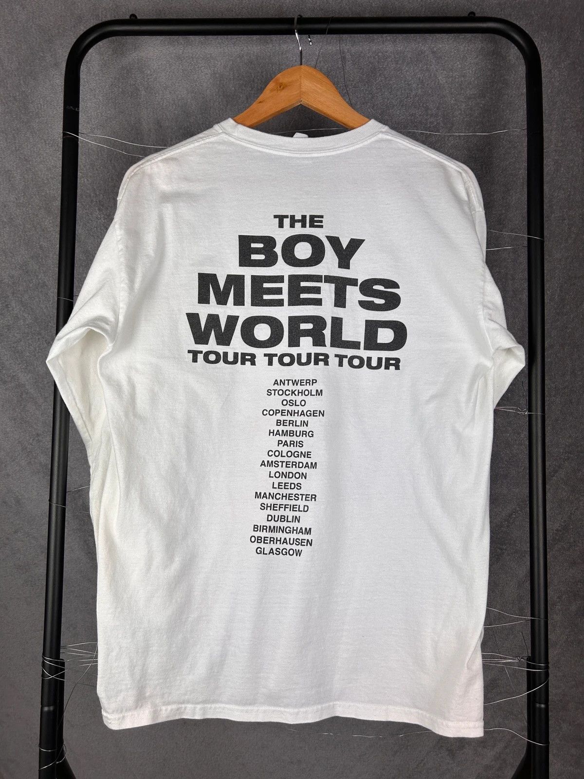 Drake × Gildan Drake The Boy Meets World longsleeve tee concert Gildan Size US M / EU 48-50 / 2 - 2 Thumbnail