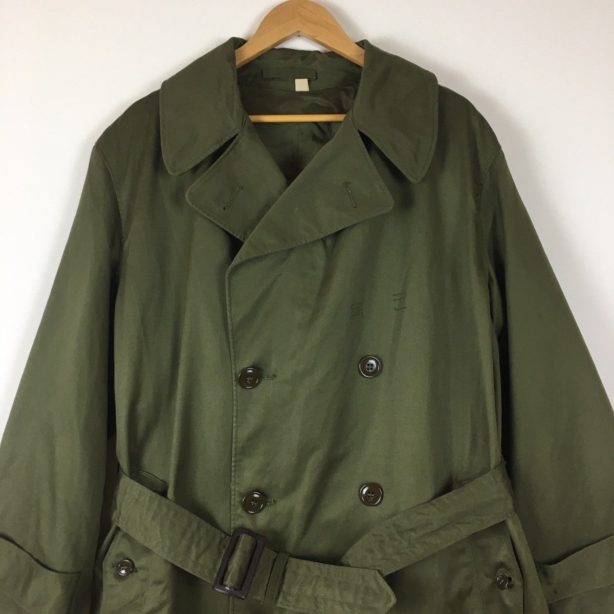 Vintage Vintage Military 50s Inspector Overcoat By Tipton INC Size US L / EU 52-54 / 3 - 5 Thumbnail