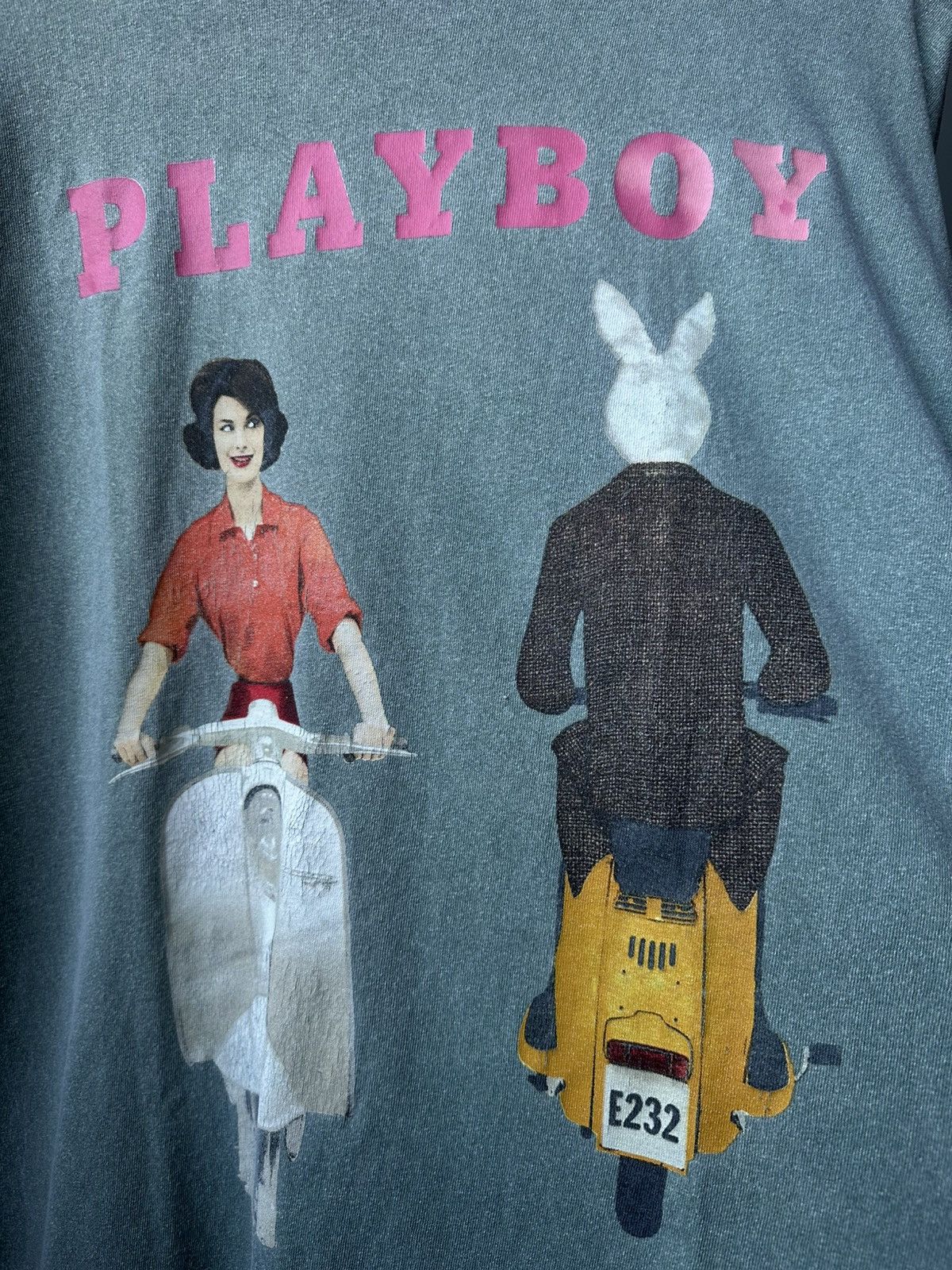 Playboy PLAYBOY Warehouse Erotic Washed Tee Size US L / EU 52-54 / 3 - 4 Thumbnail
