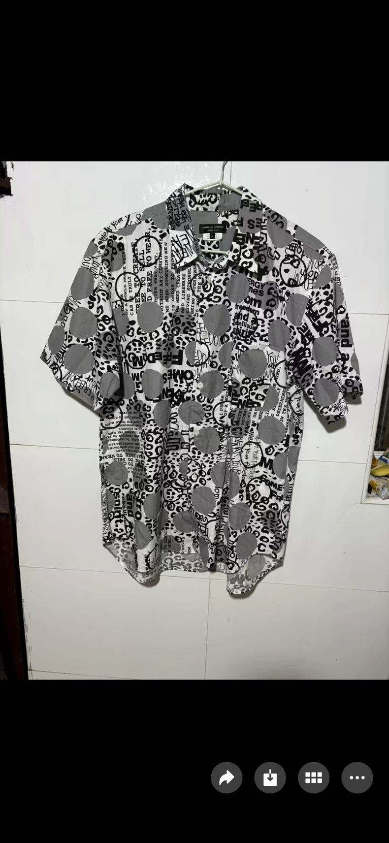 Comme des Garcons Comme Des Garcons Short sleeve shirt made in Japan Size US M / EU 48-50 / 2 - 1 Thumbnail