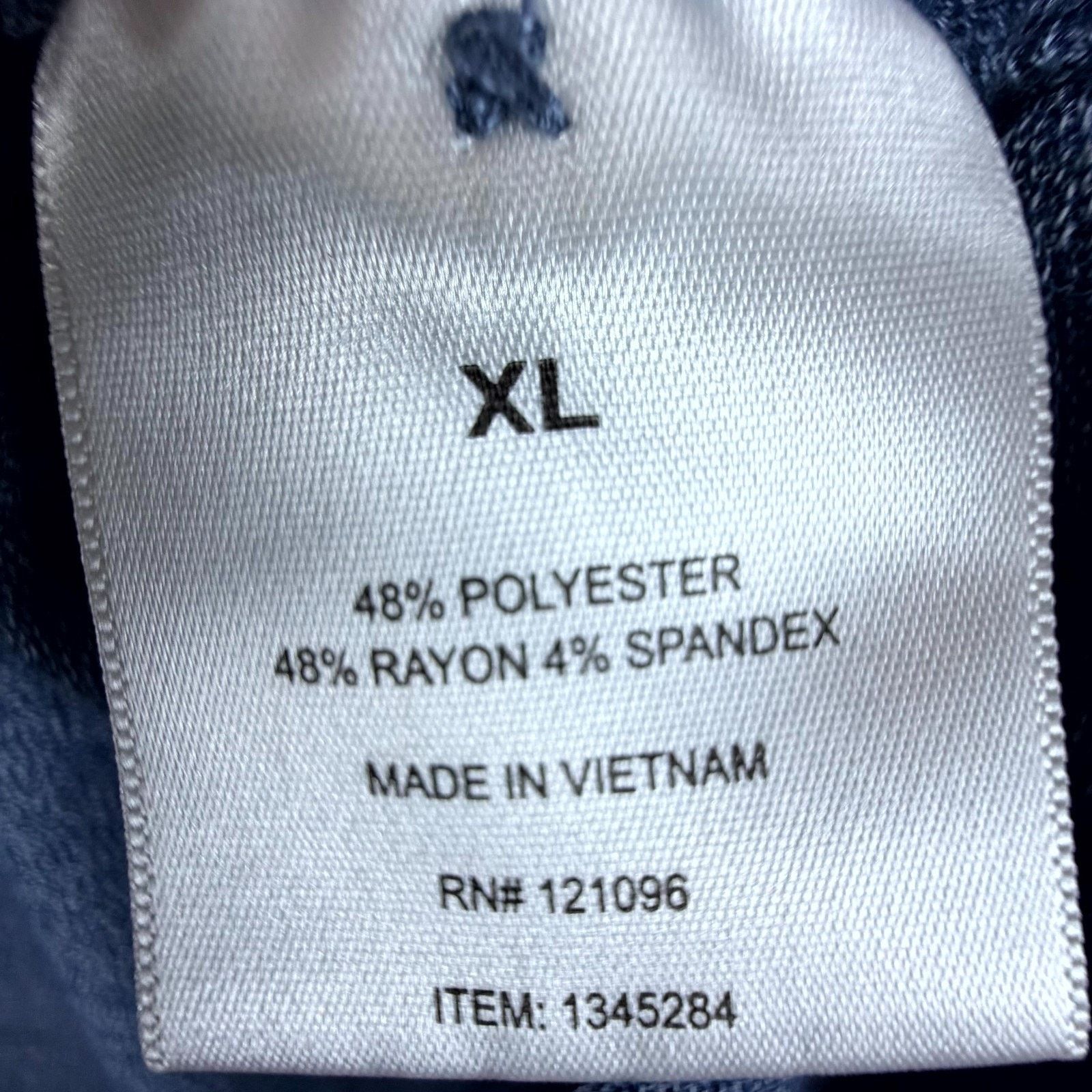 Michael Bastian Michael Bastian Shirt Mens XL Heather Blue Rayon Stretch Size US XL / EU 56 / 4 - 7 Thumbnail