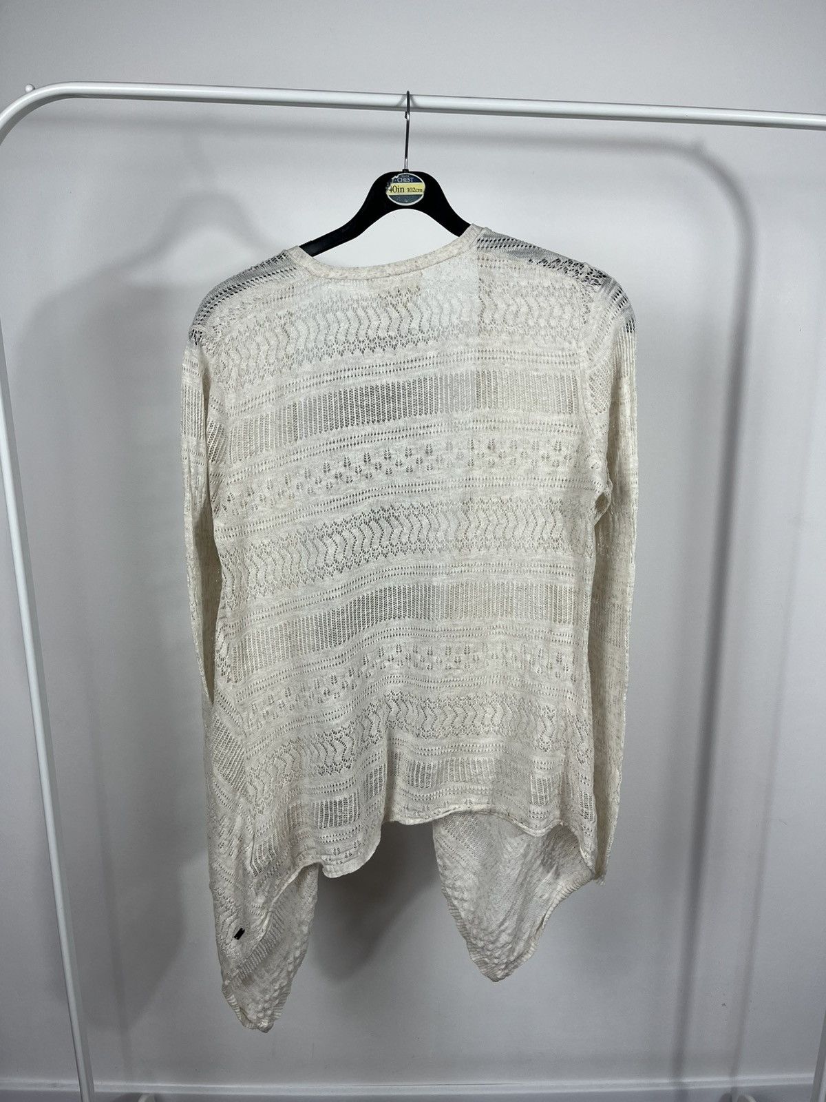 Denim & Supply Ralph Lauren Ralph Lauren Denim & Supply Lace Knit Cardigan Cream M Size M / US 6-8 / IT 42-44 - 11 Thumbnail