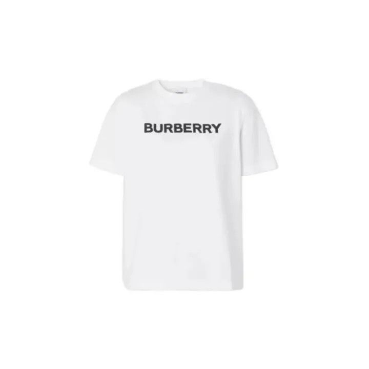 Burberry Burberry Logo Print Cotton T-Shirt for Women 0079 Size S / US 4 / IT 40 - 1 Thumbnail